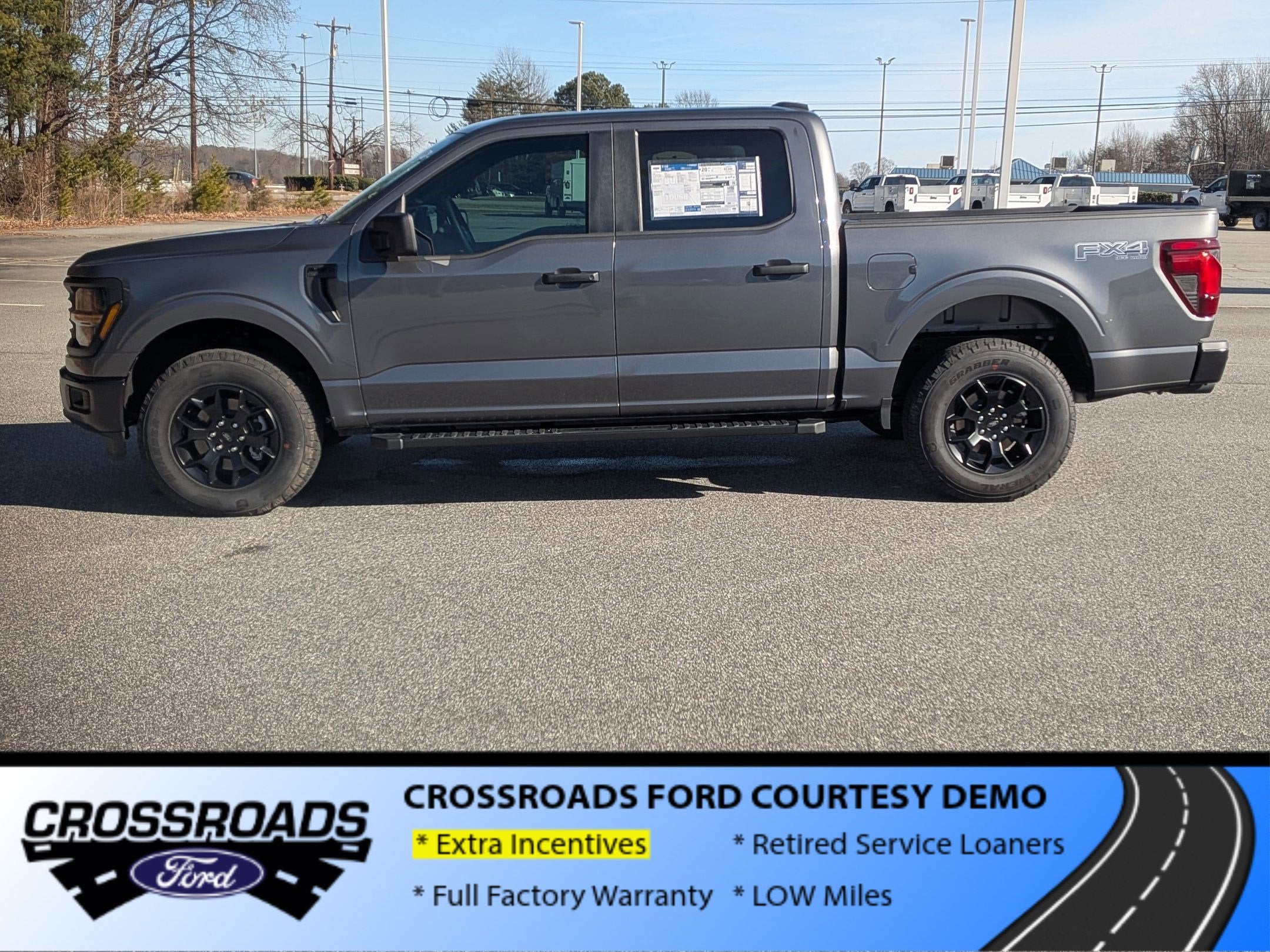 2025 Ford F-150 STX - Crossroads Courtesy Demo