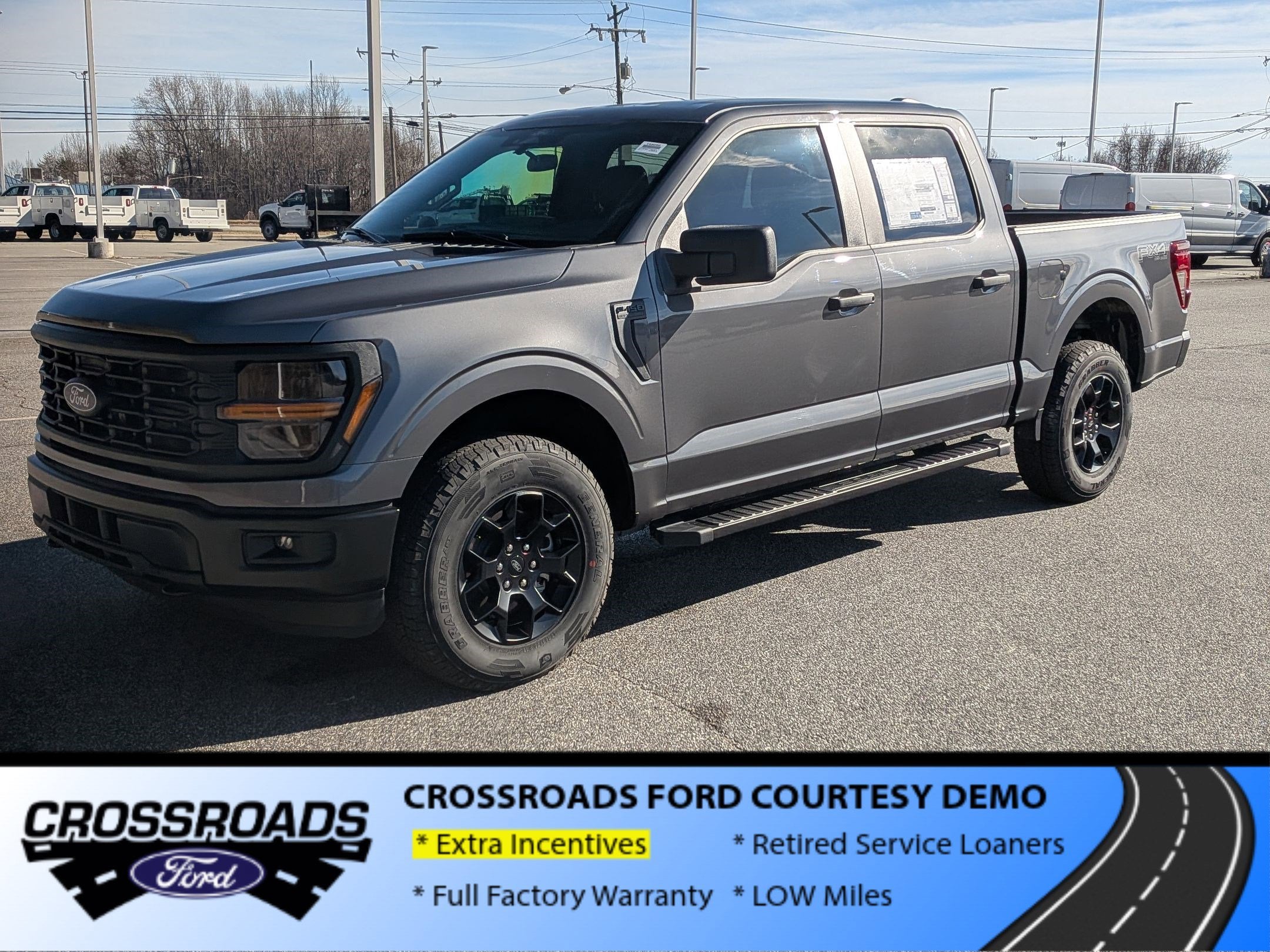 2025 Ford F-150 STX - Crossroads Courtesy Demo