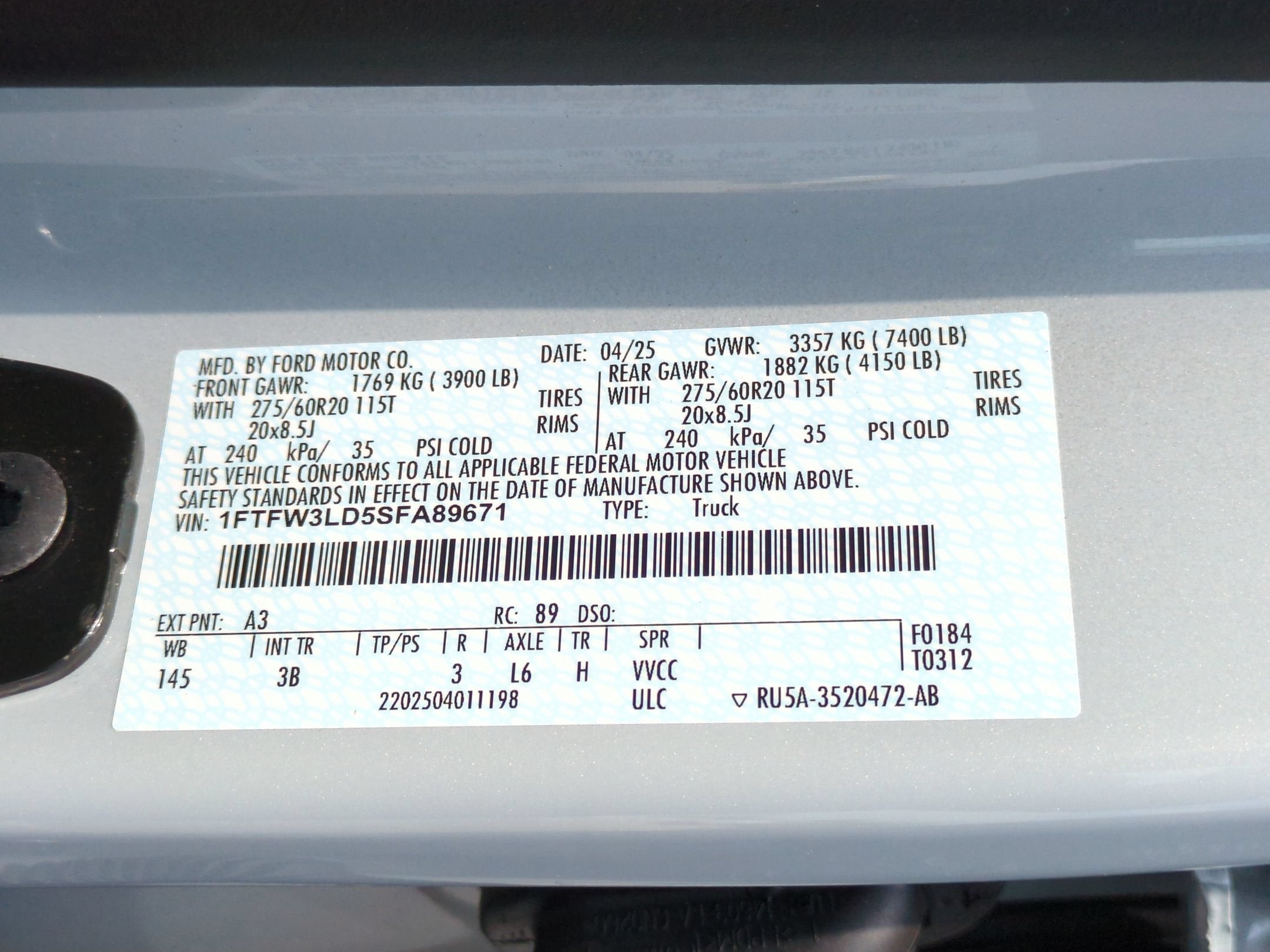 2025 Ford F-150 XLT