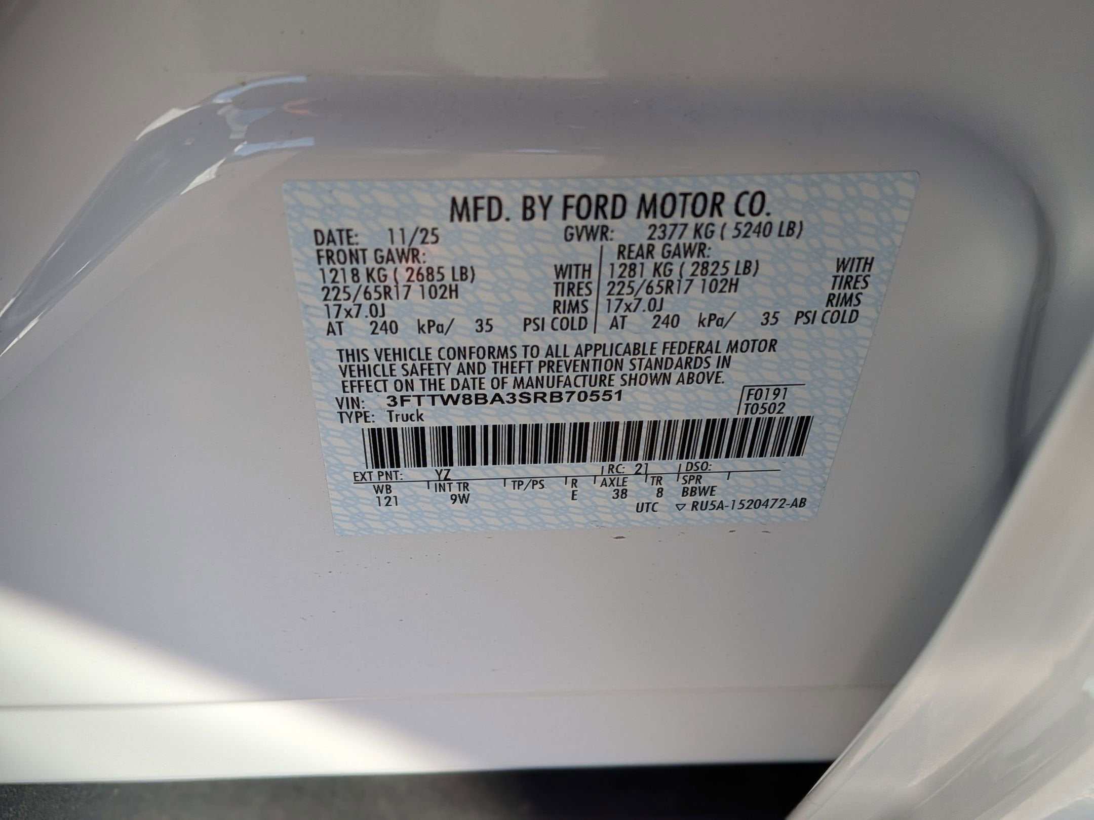 2025 Ford Maverick XL