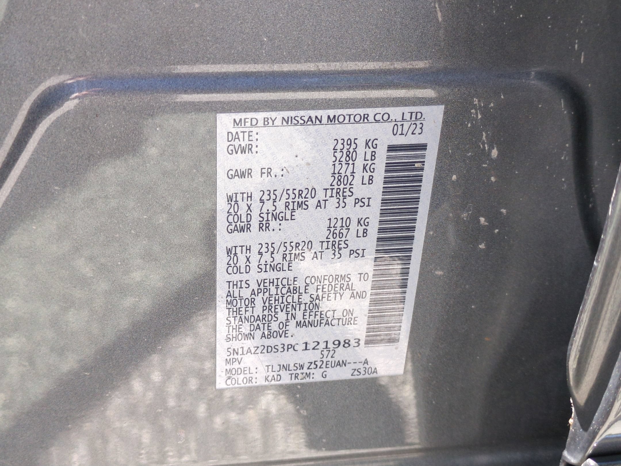 2023 Nissan Murano Platinum