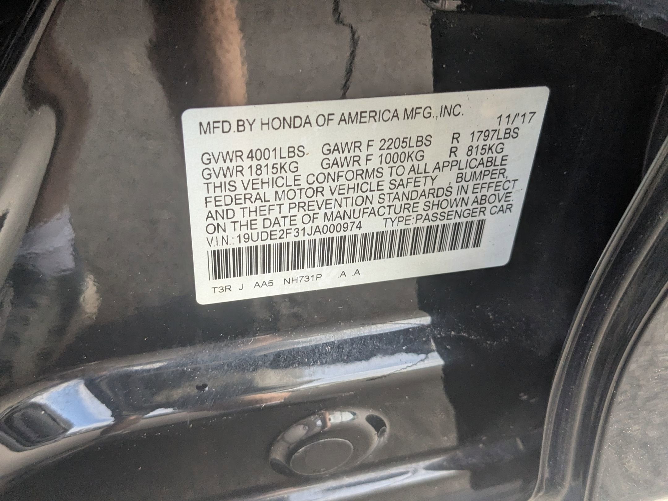 2018 Acura ILX Base