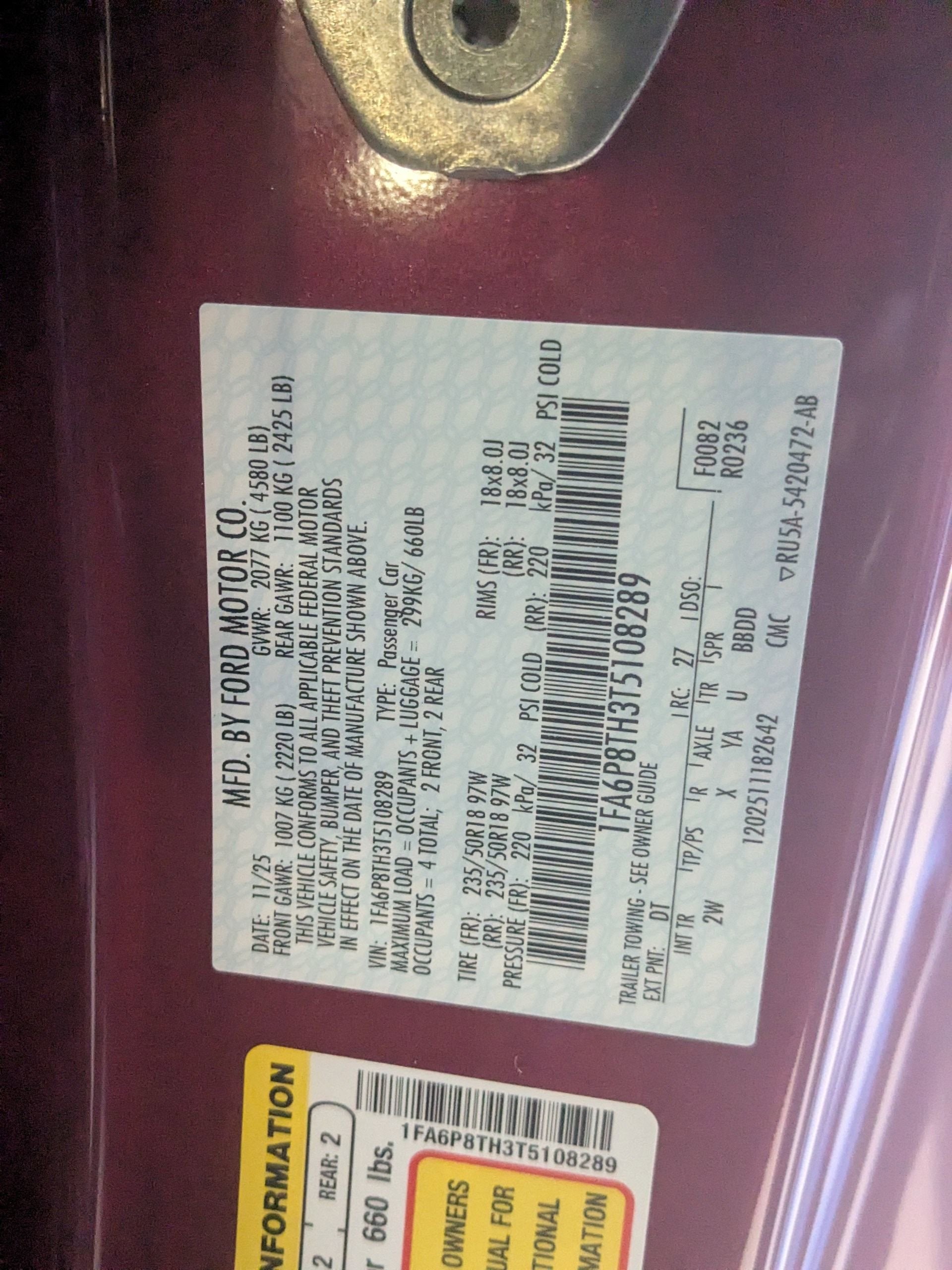 2026 Ford Mustang EcoBoost