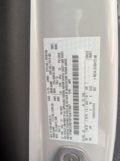 2026 Ford Escape PHEV