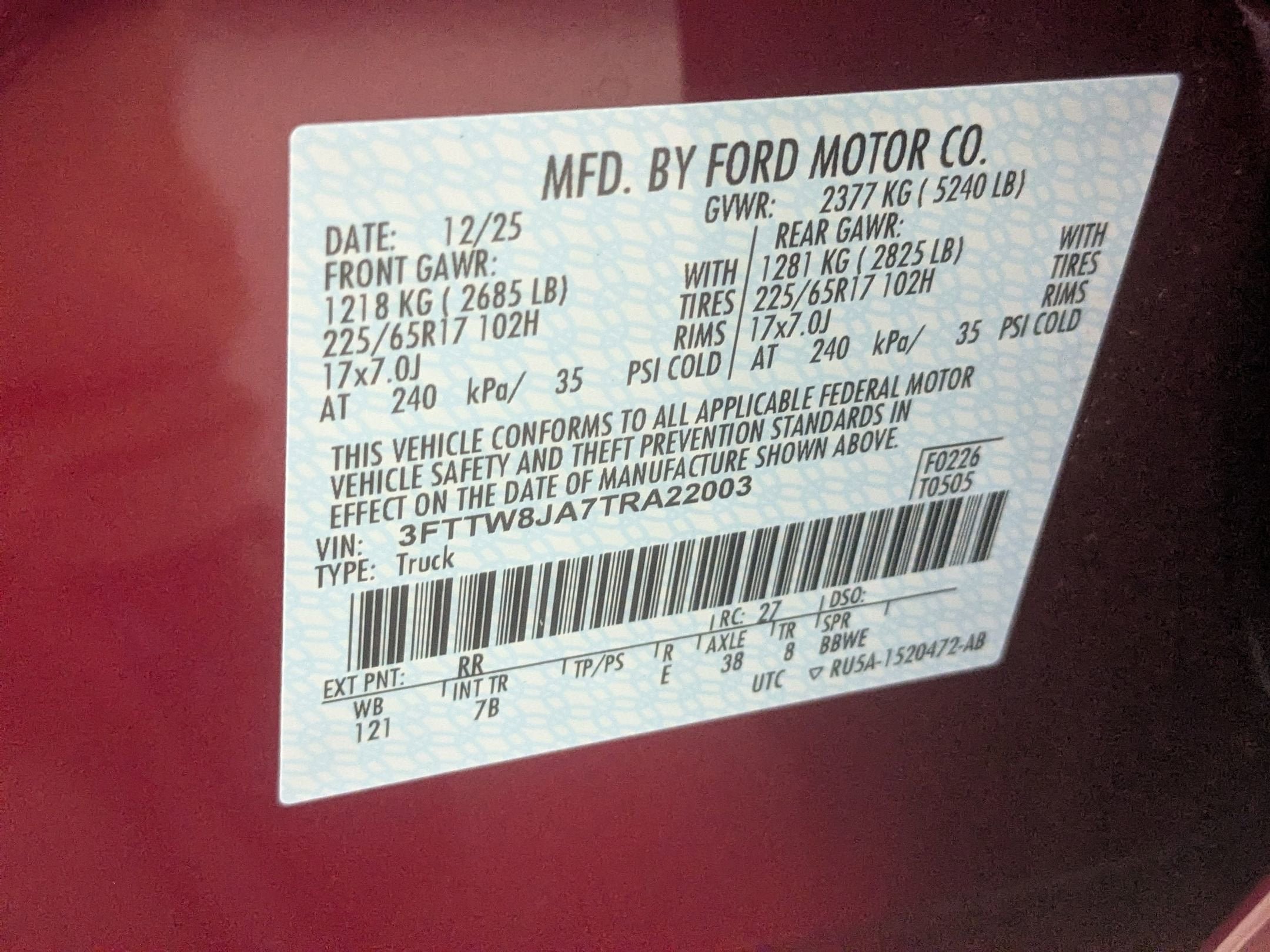 2026 Ford Maverick XLT