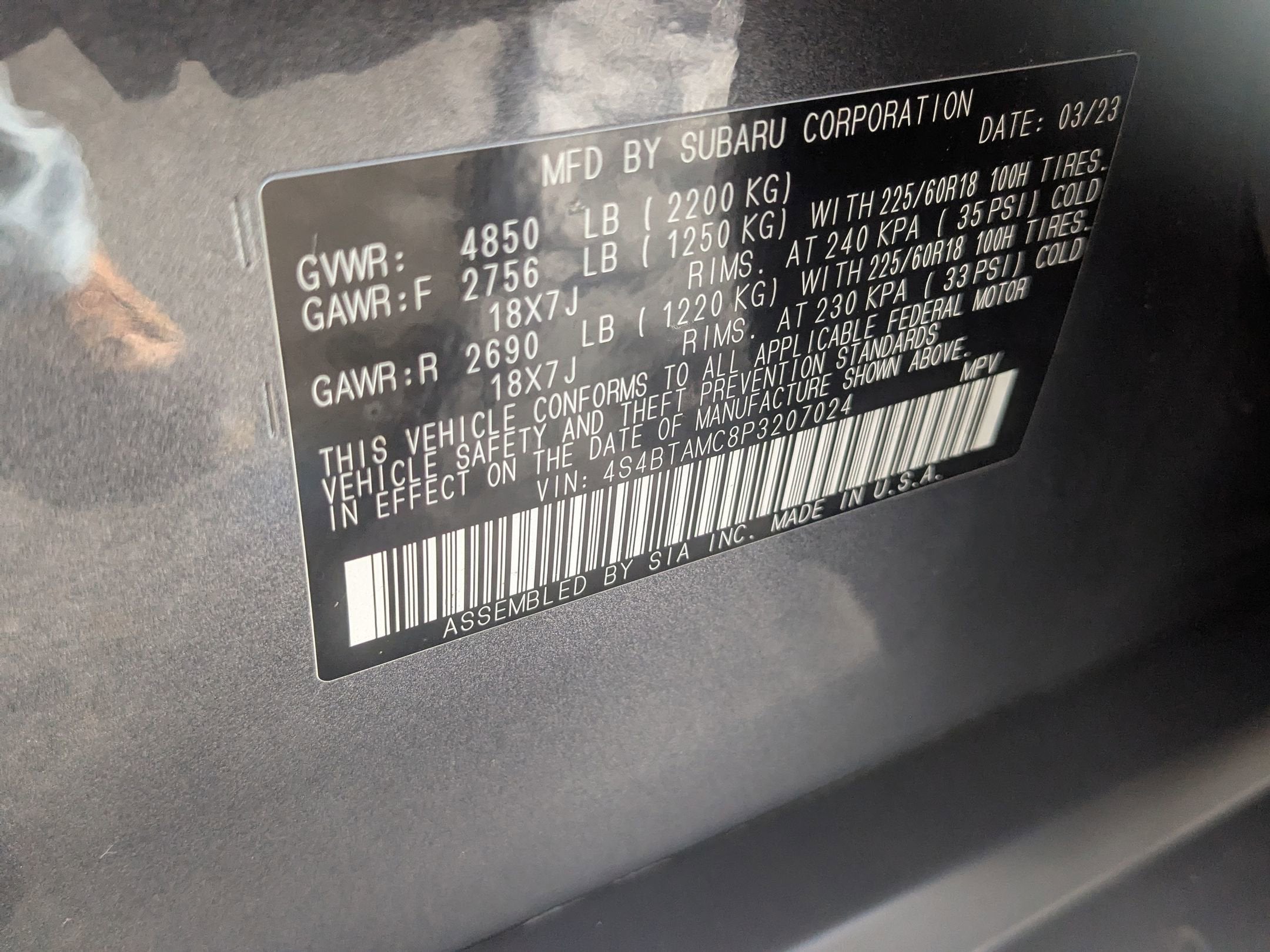 2023 Subaru Outback Limited