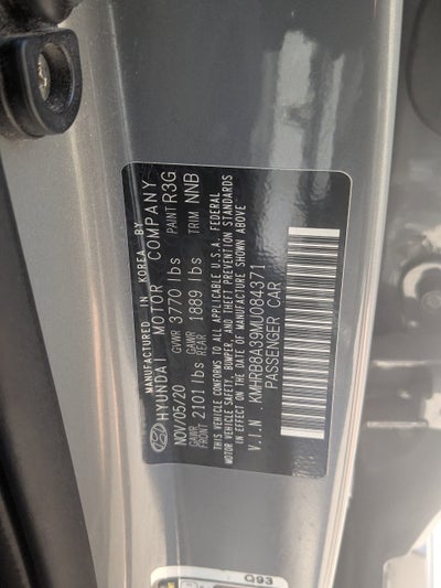 2021 Hyundai Venue SE