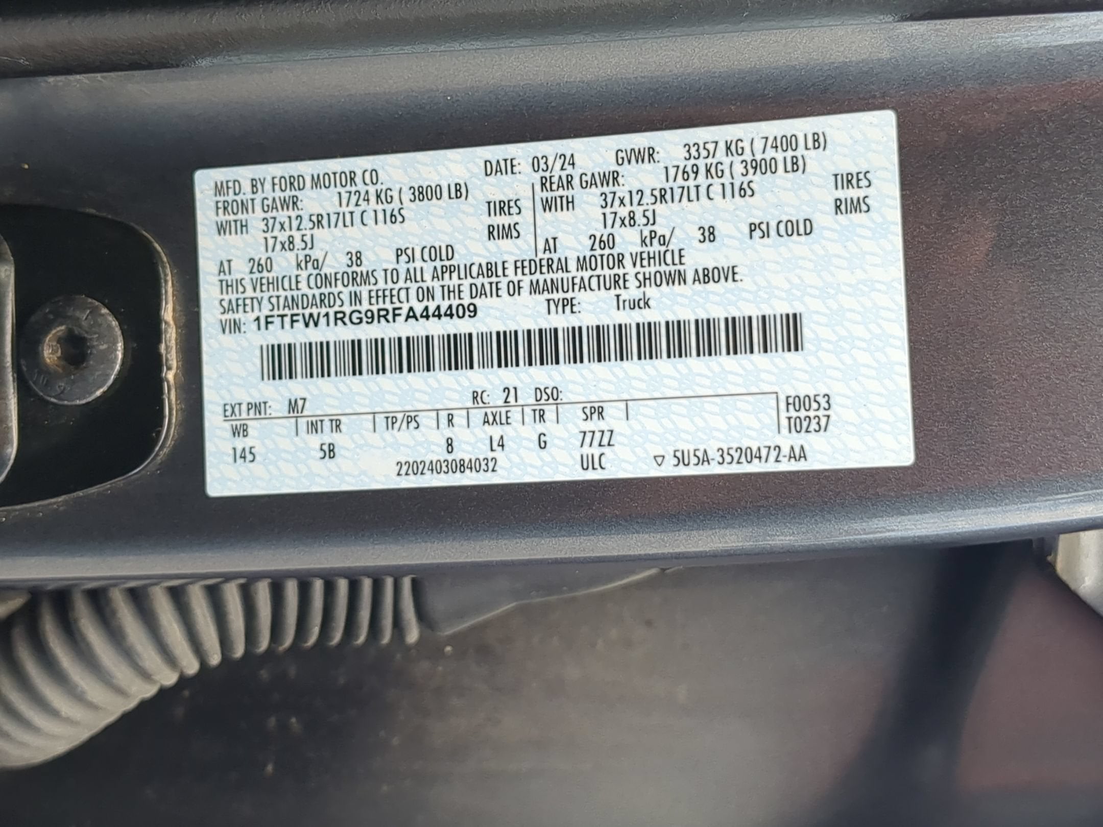 2024 Ford F-150 Raptor