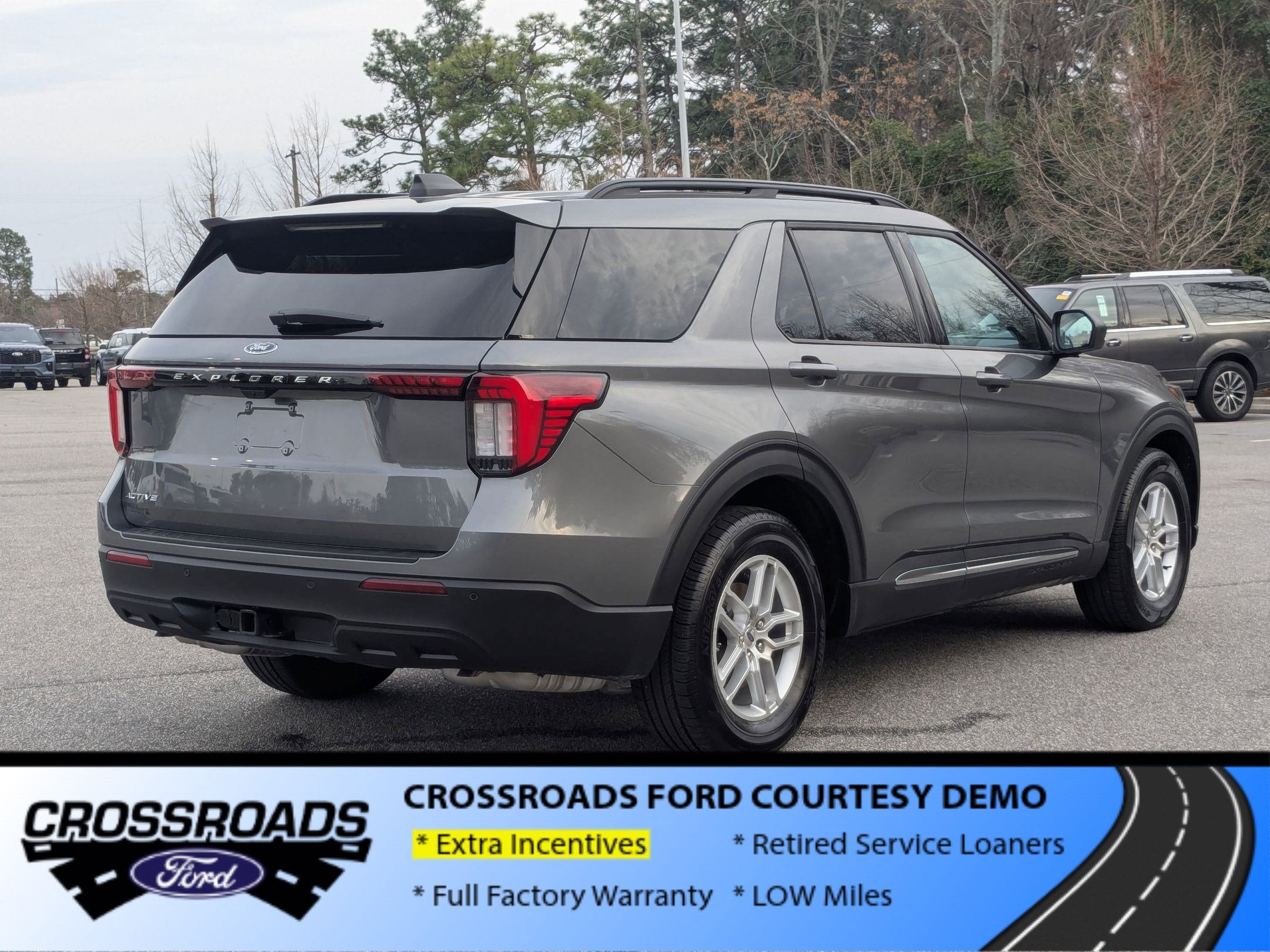 2025 Ford Explorer Active - Crossroads Courtesy Demo