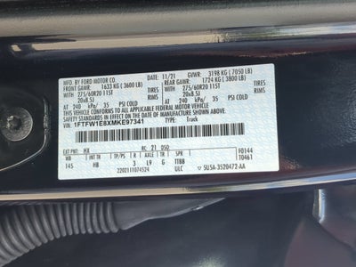 2021 Ford F-150 LARIAT