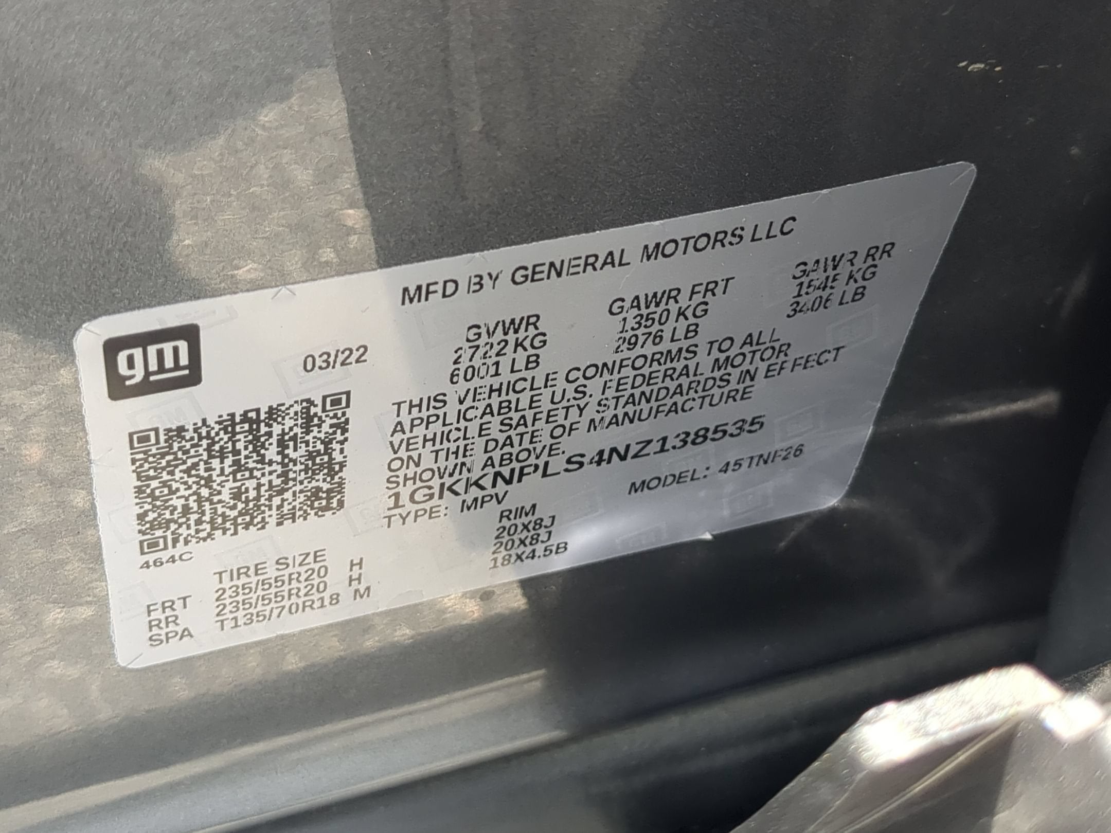 2022 GMC Acadia Denali