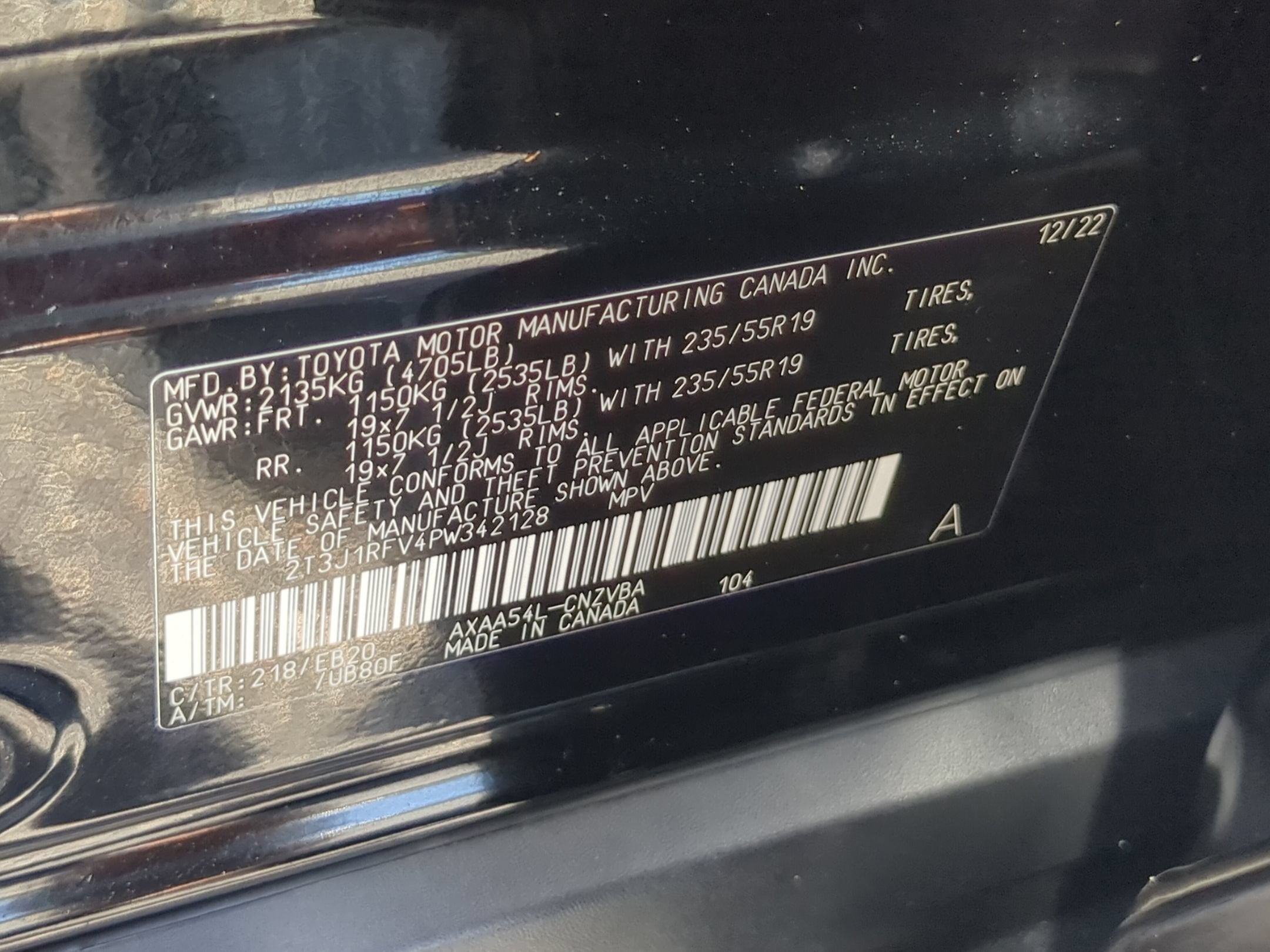 2023 Toyota RAV4 Adventure