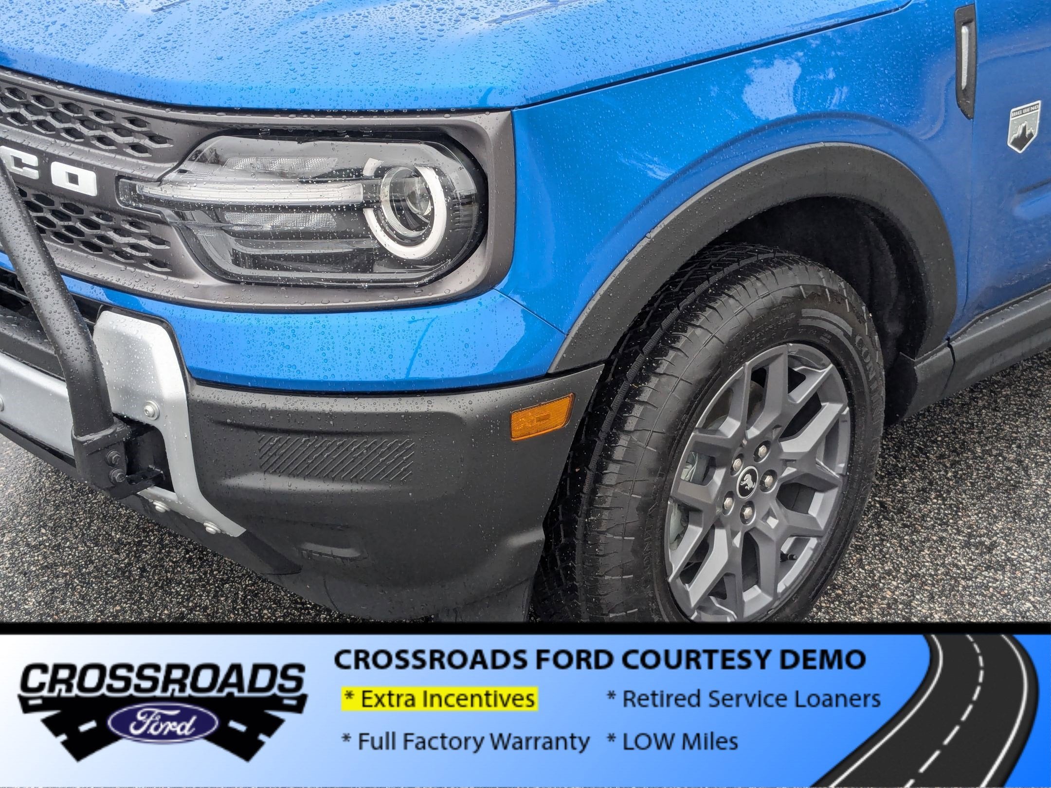 2025 Ford Bronco Sport Big Bend - Crossroads Courtesy Demo