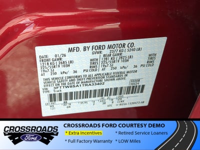 2026 Ford Maverick LARIAT - Crossroads Courtesy Demo