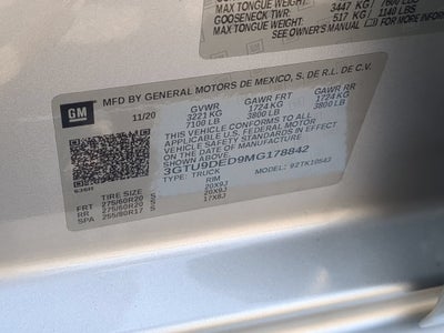 2021 GMC Sierra 1500 SLT