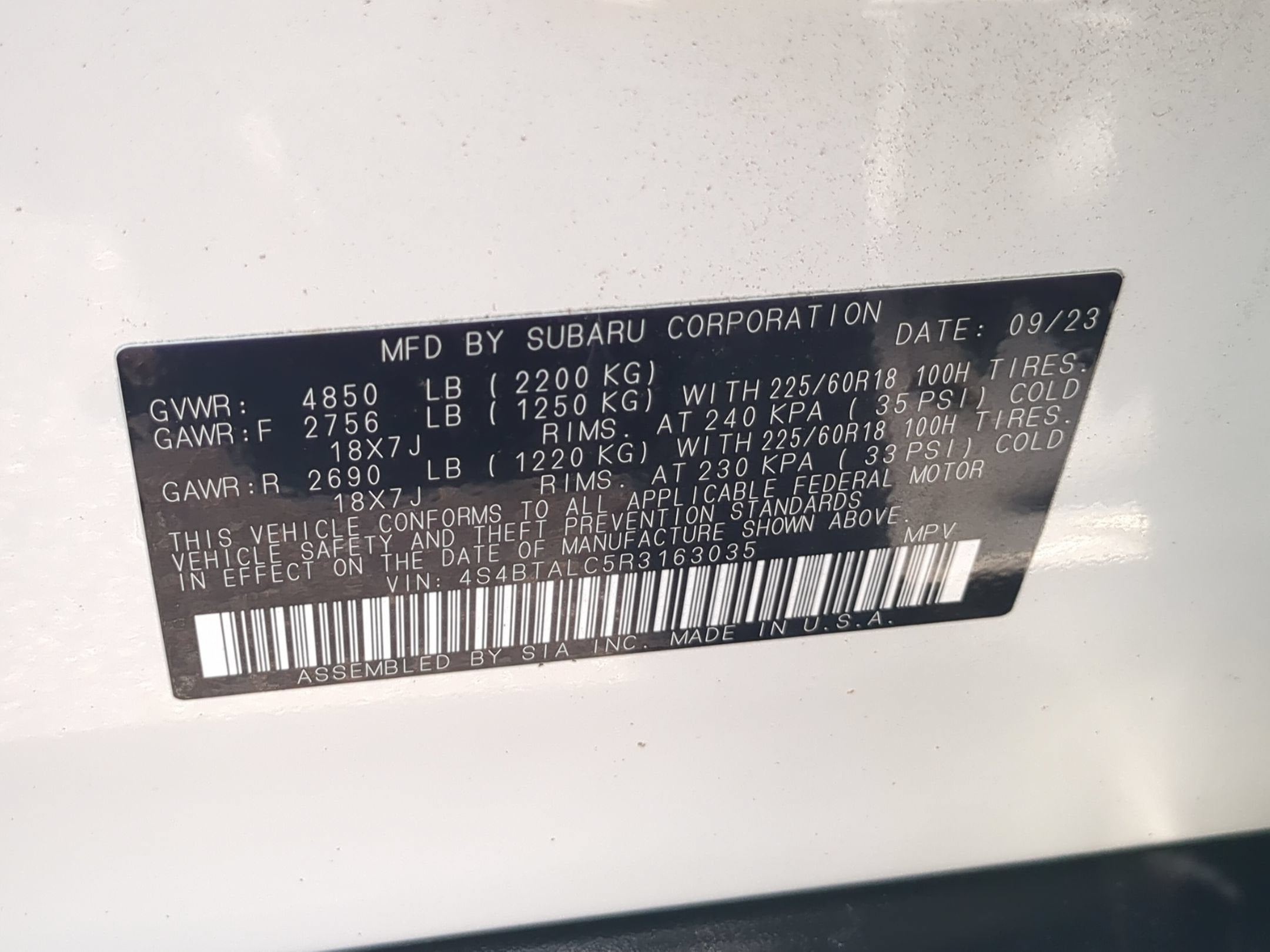 2024 Subaru Outback Onyx Edition