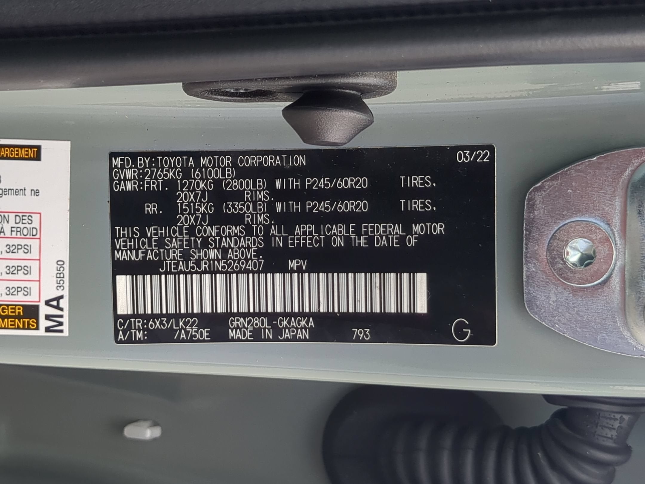 2022 Toyota 4Runner TRD Sport