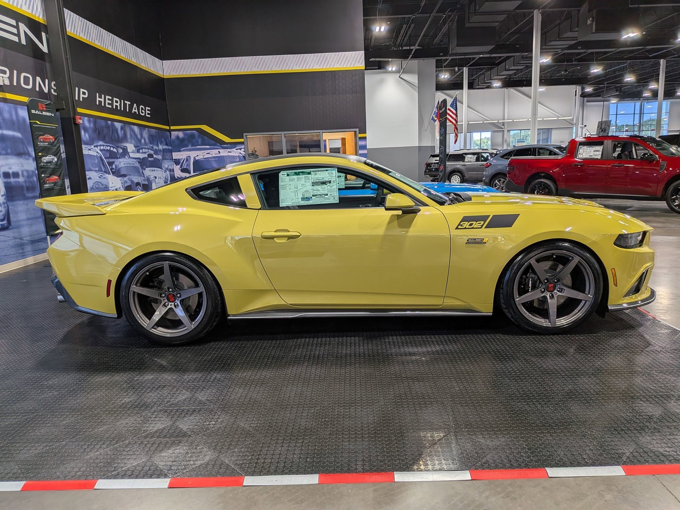 2025 Ford Mustang GT Saleen Yellow Label