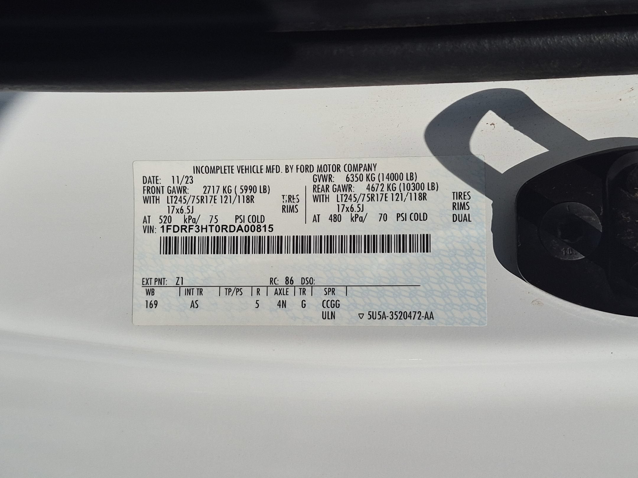 2024 Ford Super Duty F-350 DRW XL