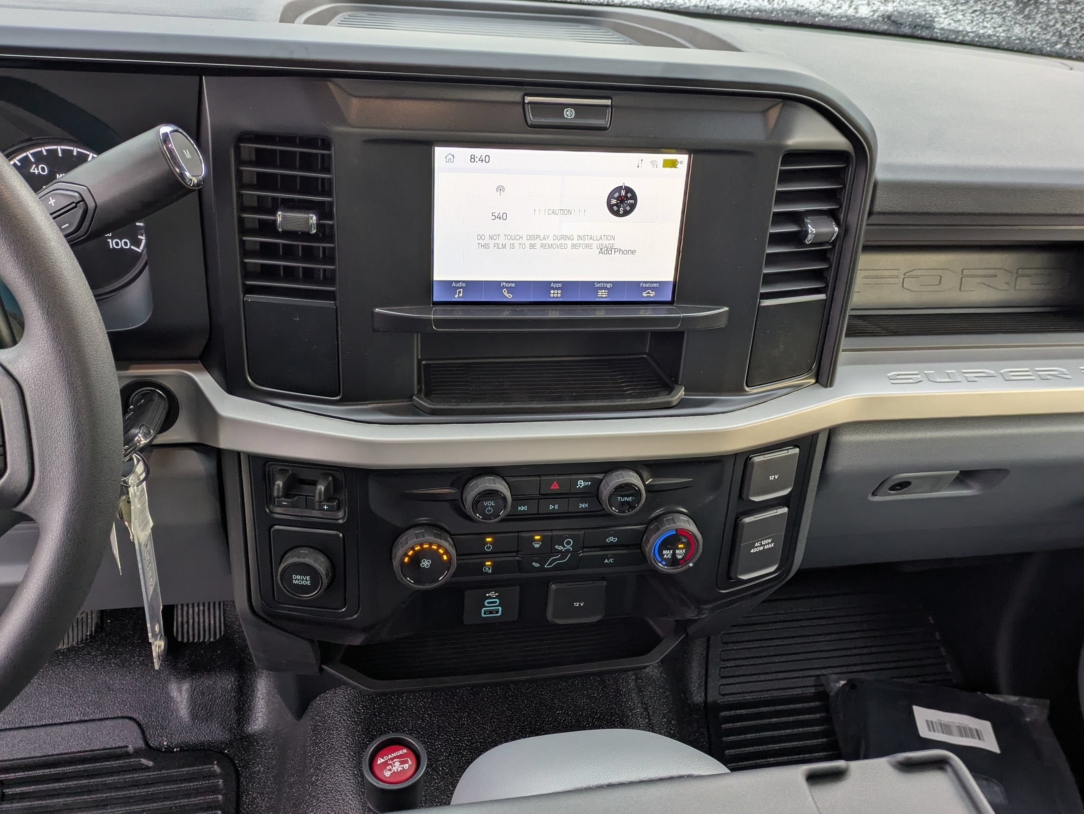 2026 Ford Super Duty F-450 DRW XL PJs 12ft Dump Bed, 42" Solid Sides, 2 Piece Barn Door