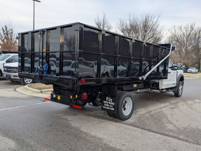 2026 Ford Super Duty F-450 DRW XL PJs 12ft Dump Bed, 42" Solid Sides, 2 Piece Barn Door