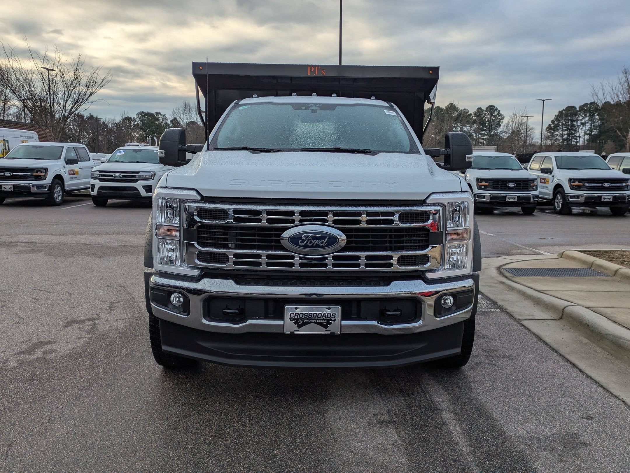 2026 Ford Super Duty F-450 DRW XL PJs 12ft Dump Bed, 42" Solid Sides, 2 Piece Barn Door