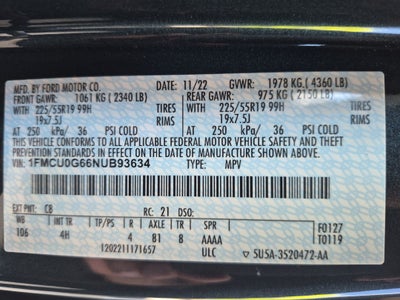 2022 Ford Escape SE