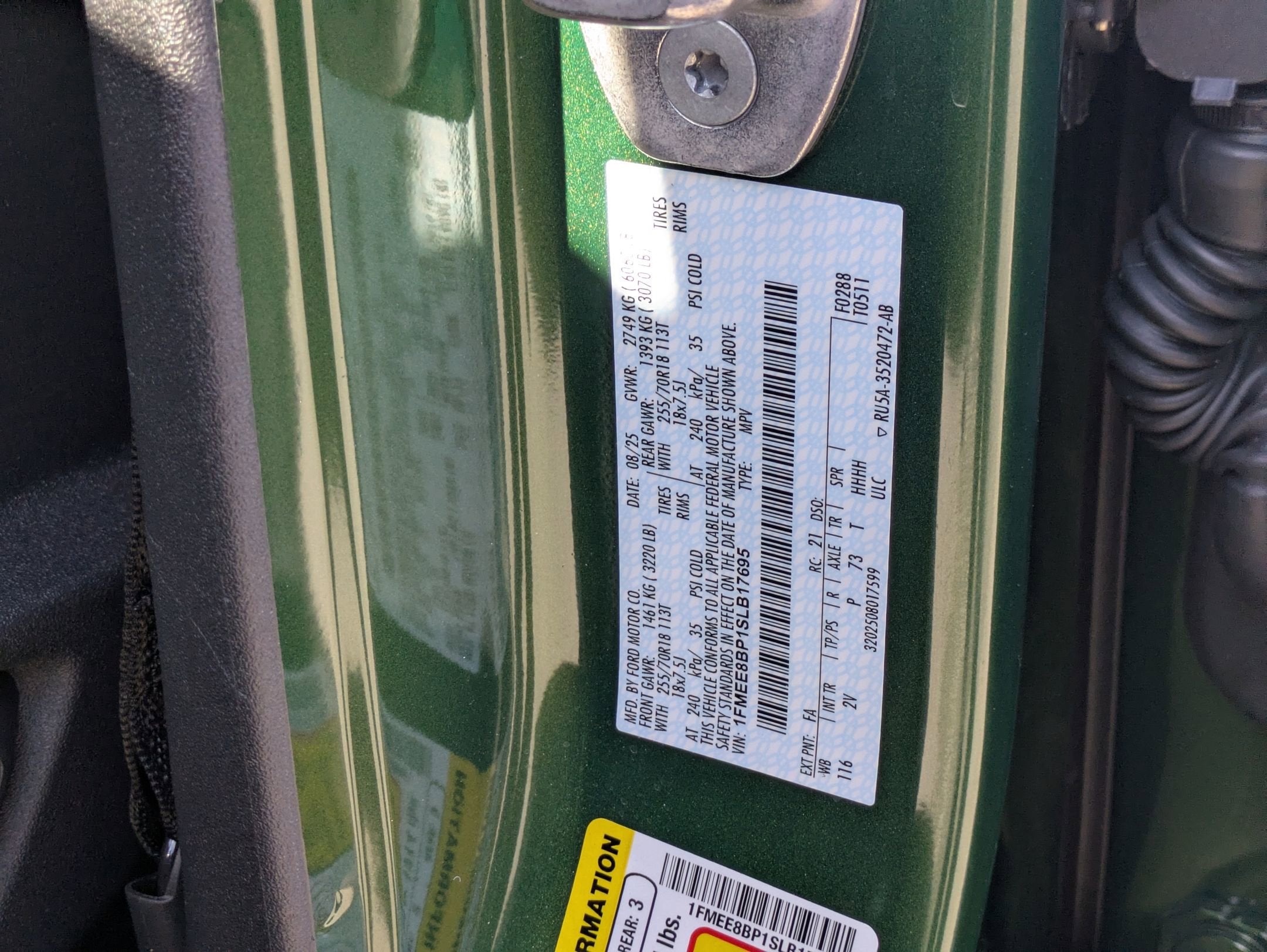 2025 Ford Bronco Outer Banks