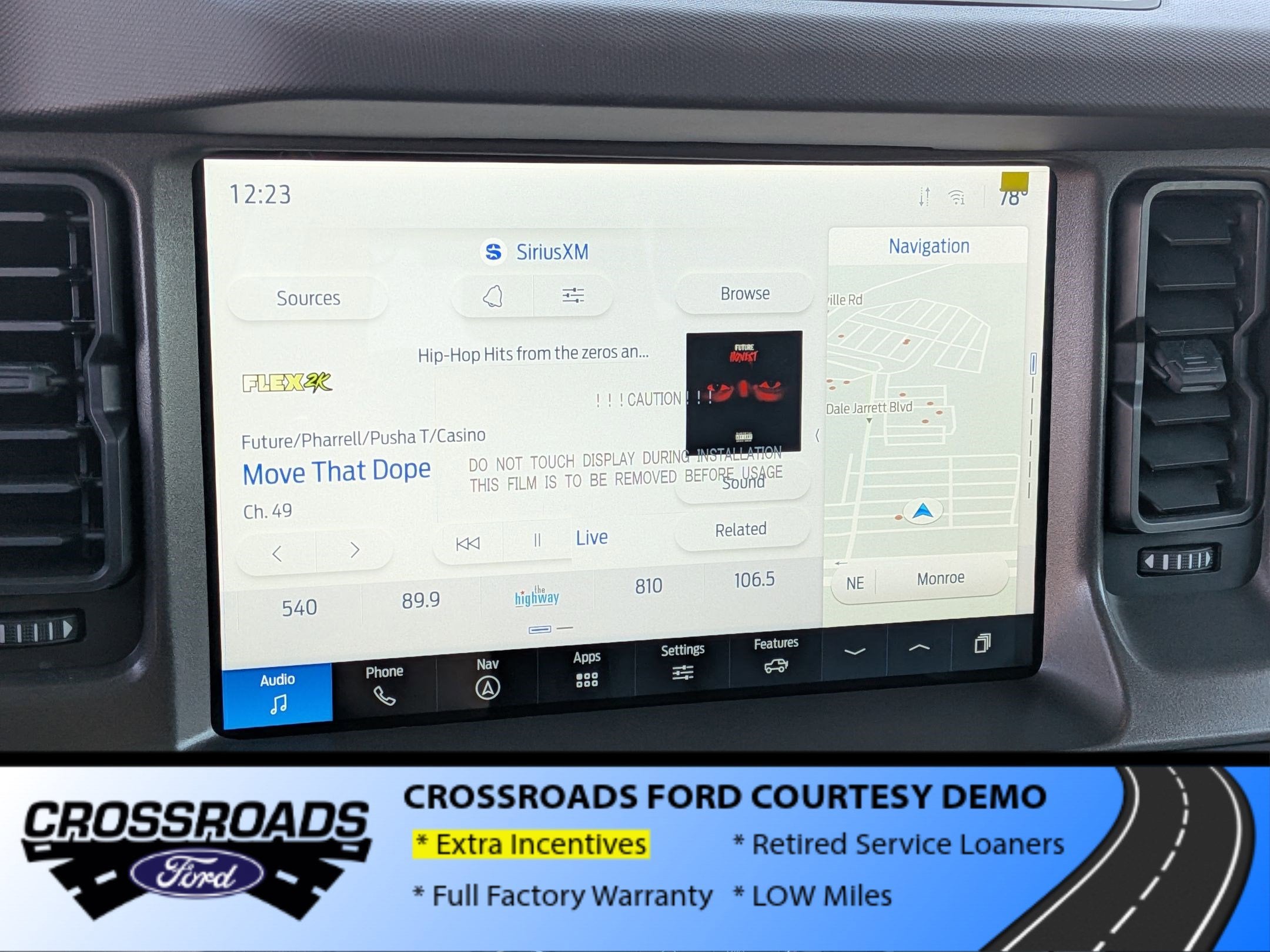 2025 Ford Bronco Badlands - Crossroads Courtesy Demo