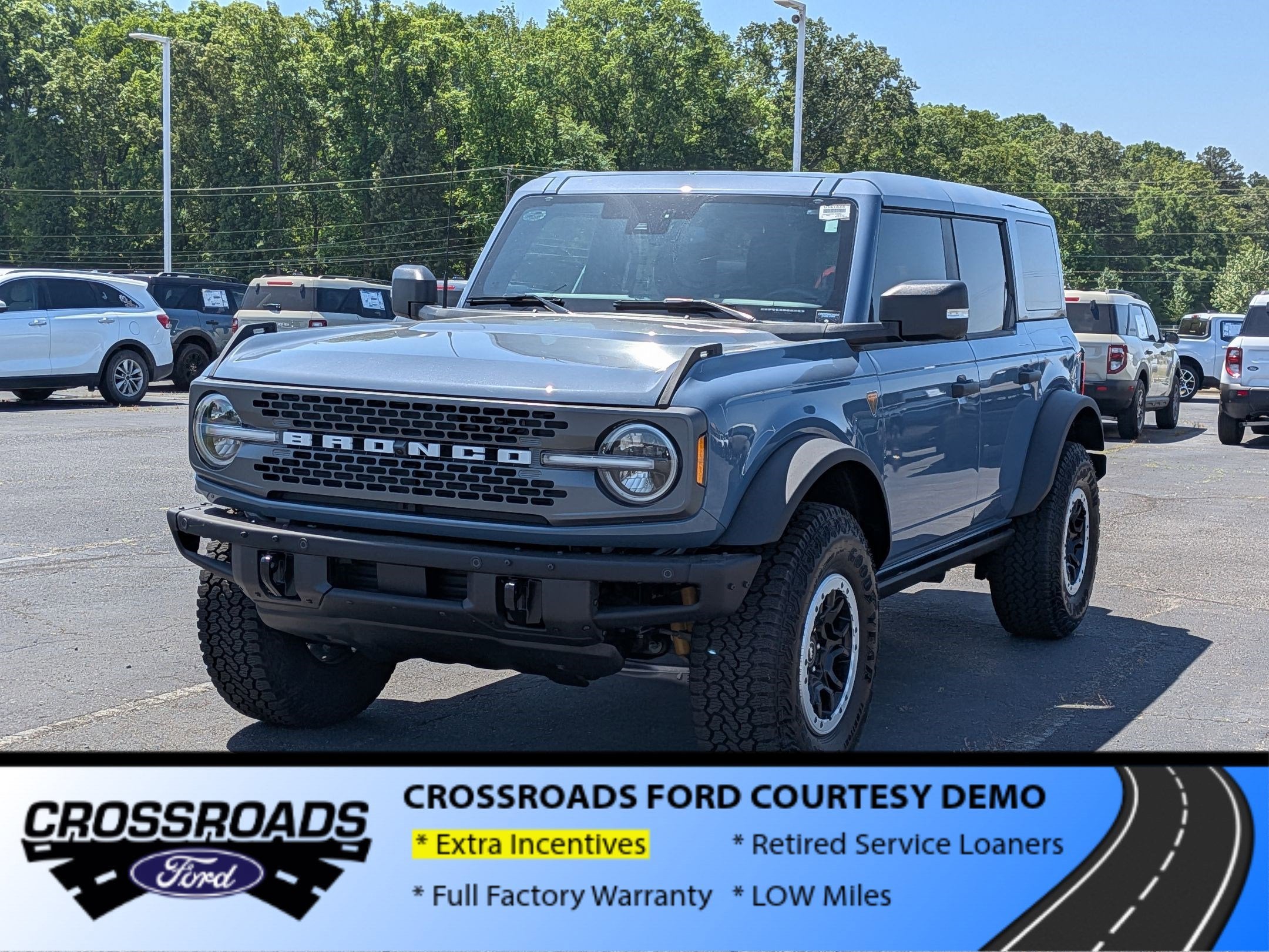 2025 Ford Bronco Badlands - Crossroads Courtesy Demo