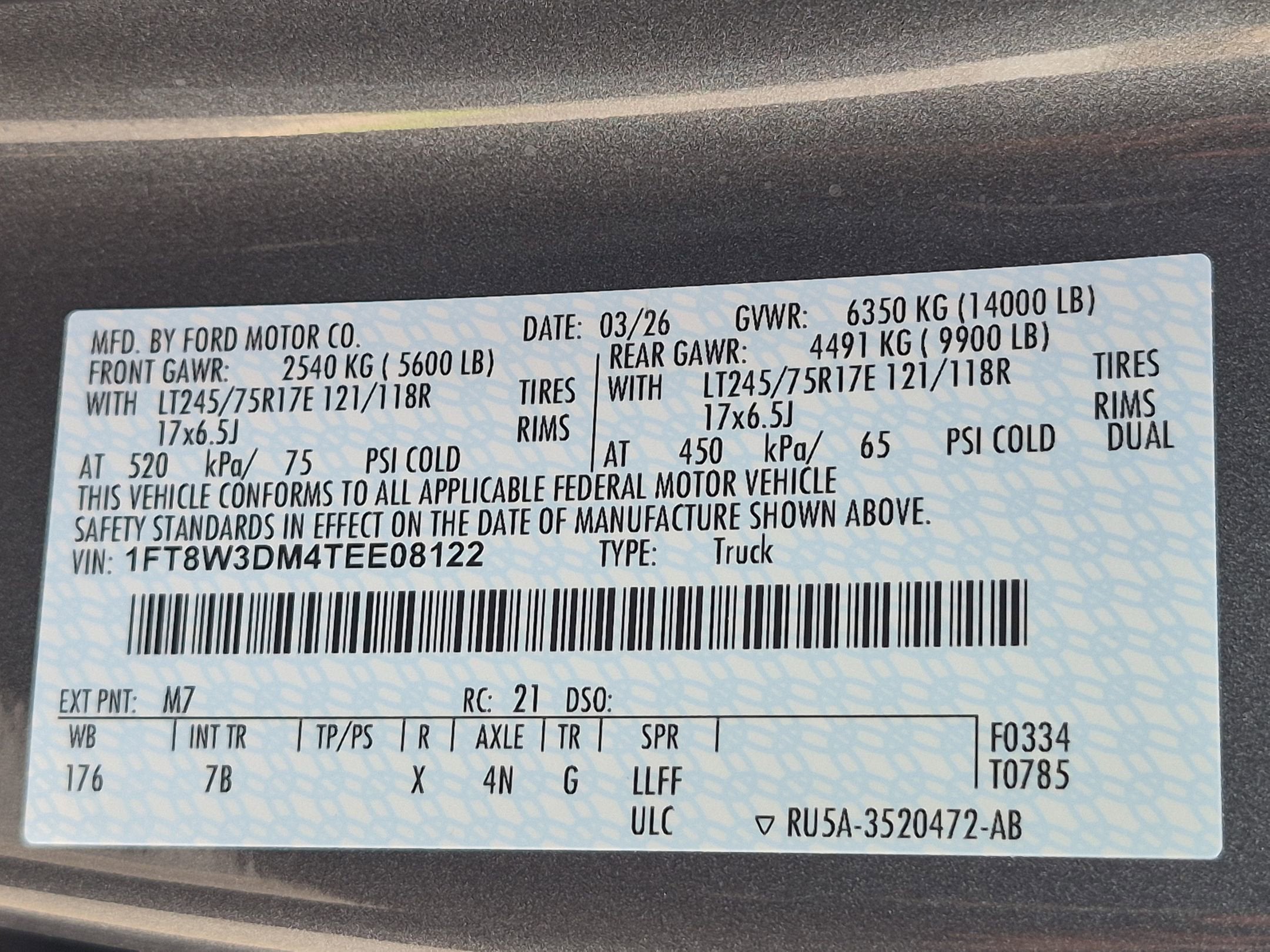 2026 Ford Super Duty F-350 DRW Base