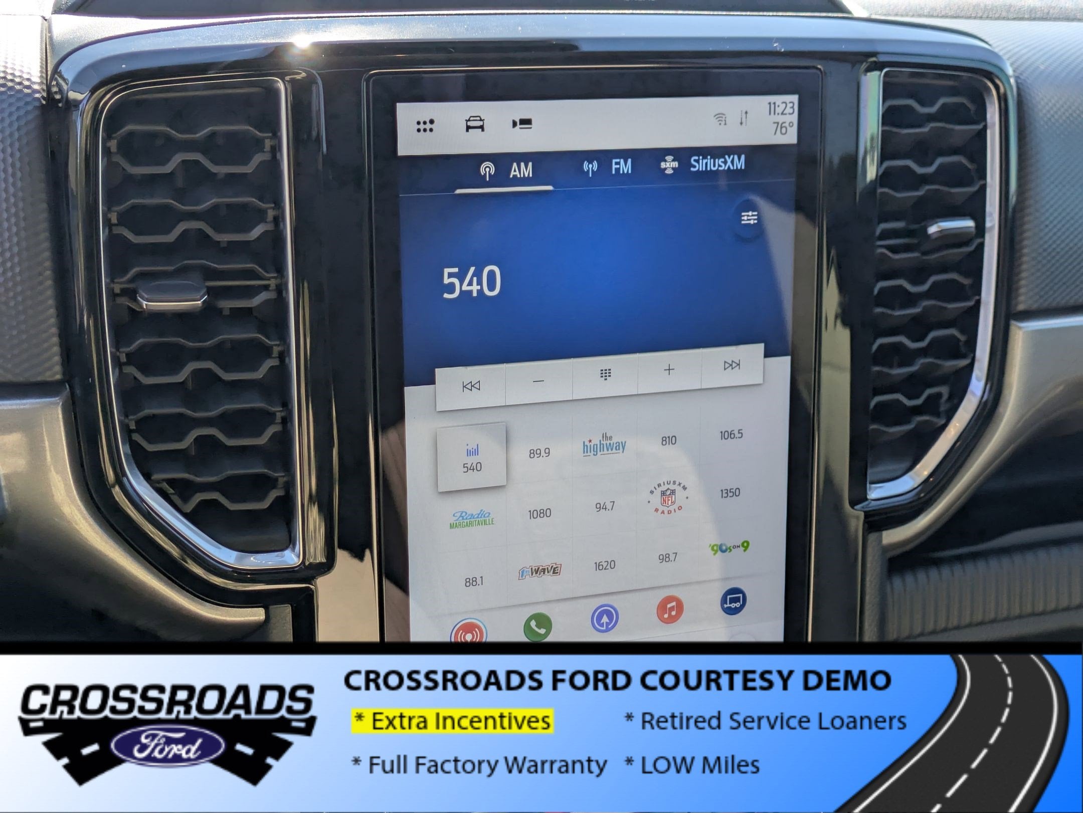 2025 Ford Ranger XLT - Crossroads Courtesy Demo