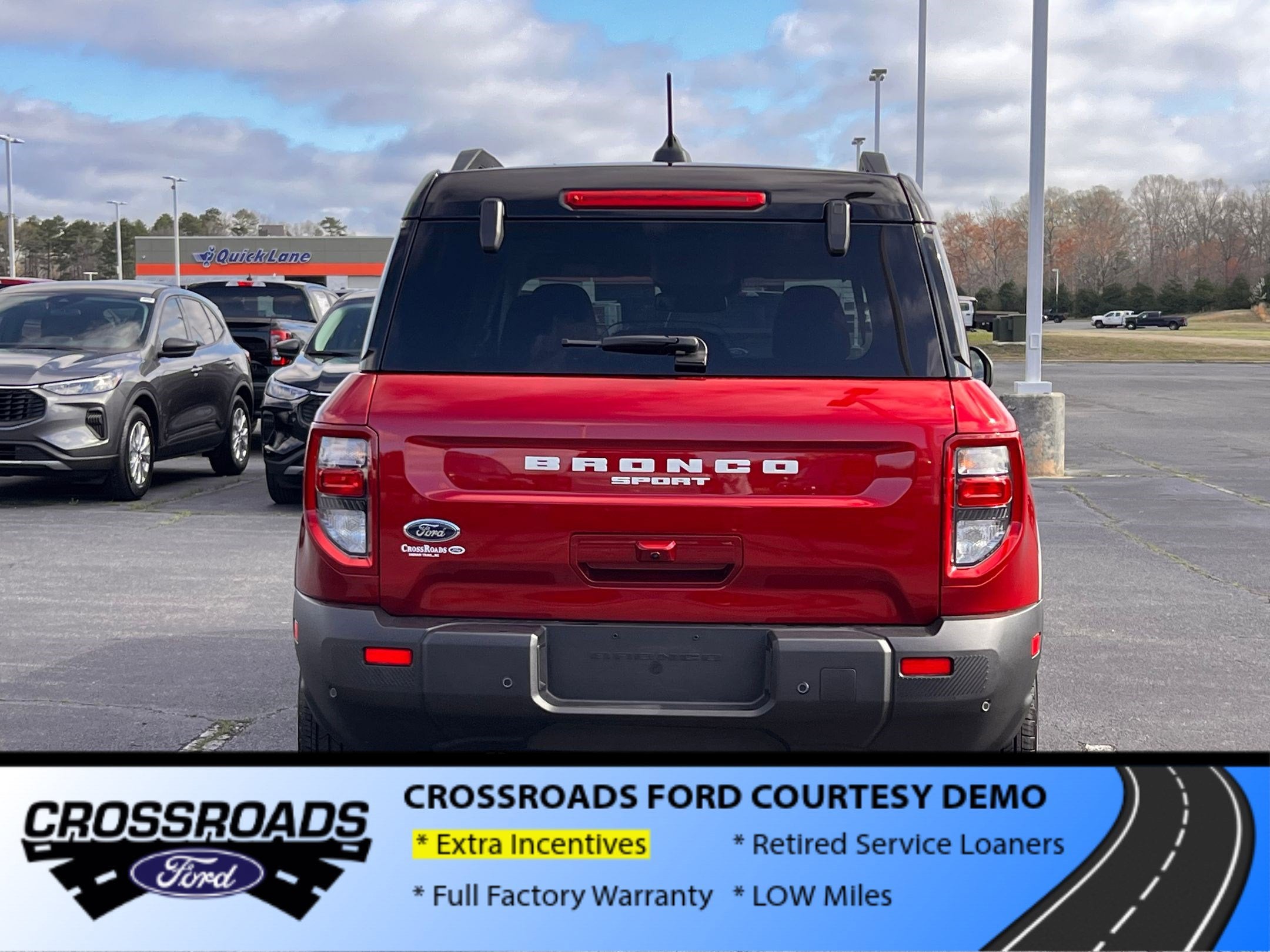 2025 Ford Bronco Sport Outer Banks - Crossroads Courtesy Demo