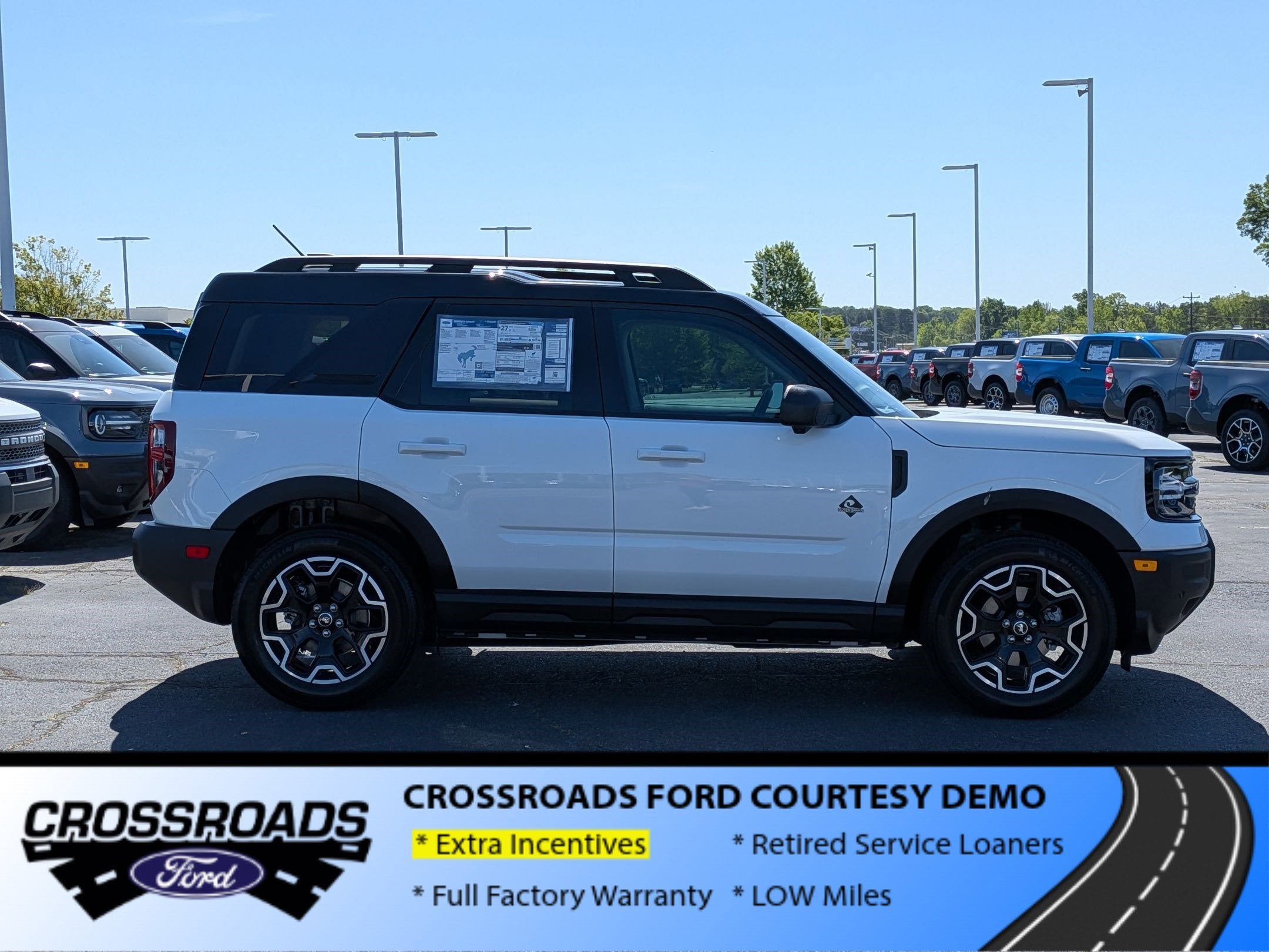 2025 Ford Bronco Sport Outer Banks - Crossroads Courtesy Demo