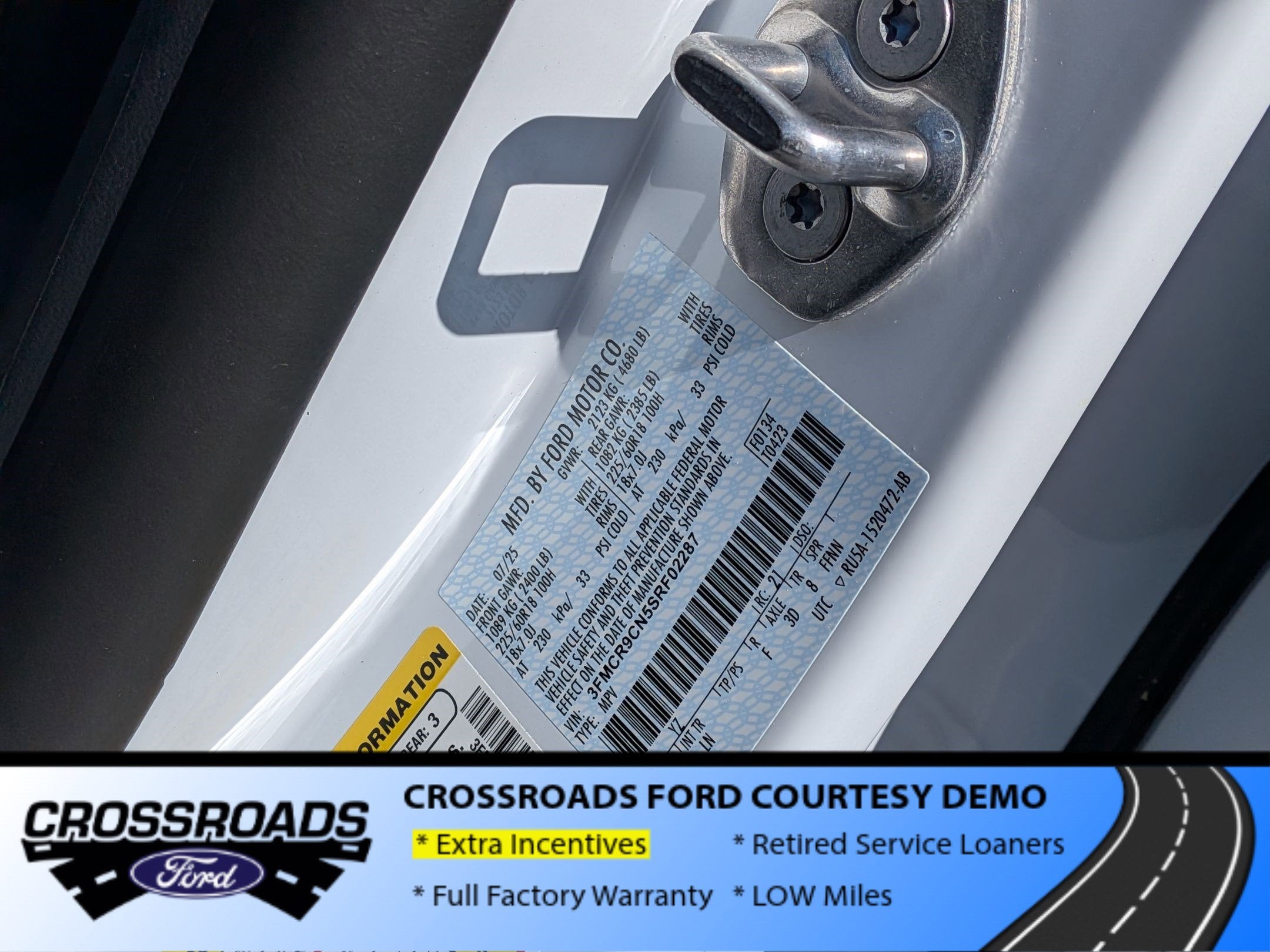 2025 Ford Bronco Sport Outer Banks - Crossroads Courtesy Demo