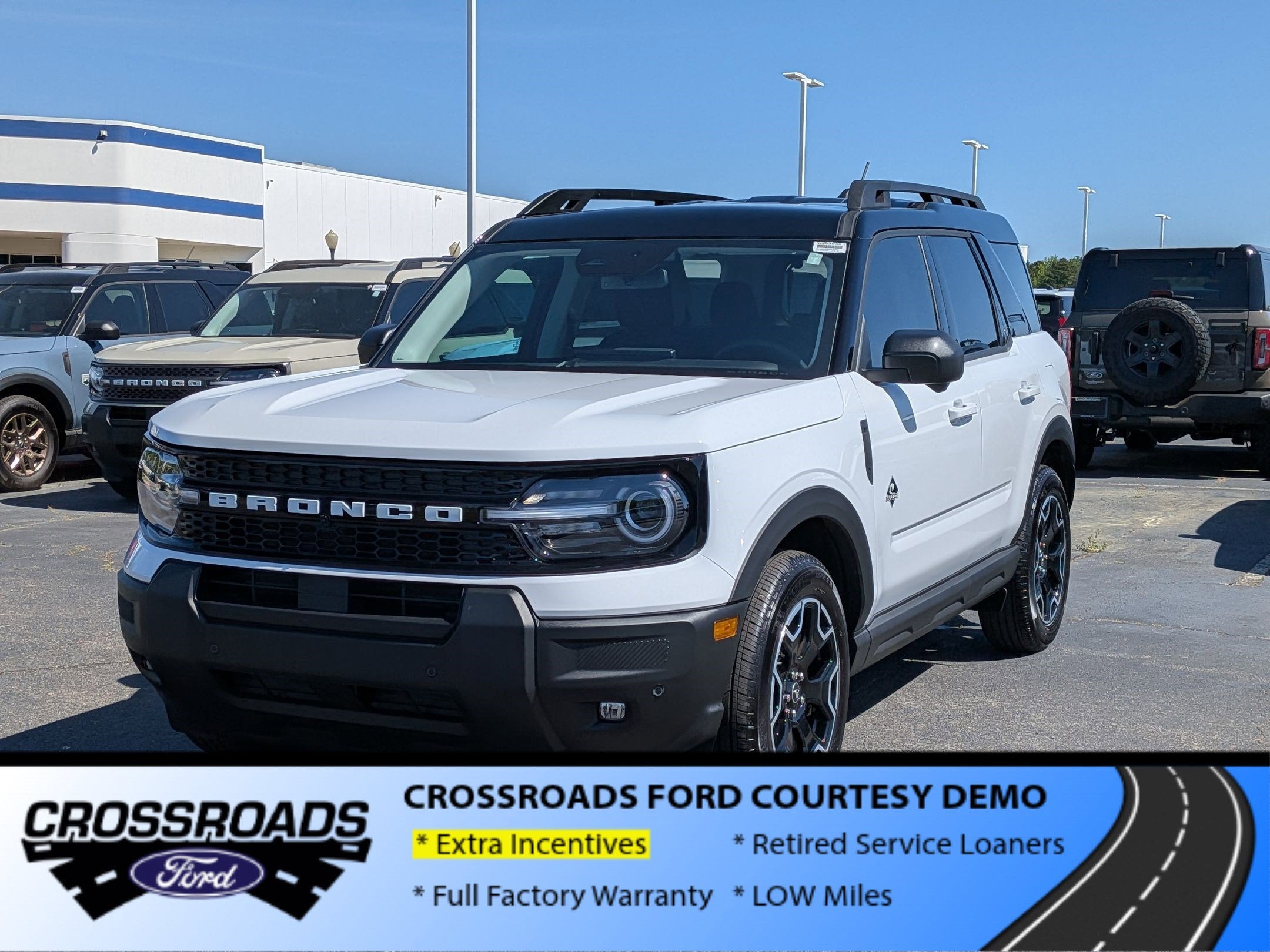 2025 Ford Bronco Sport Outer Banks - Crossroads Courtesy Demo