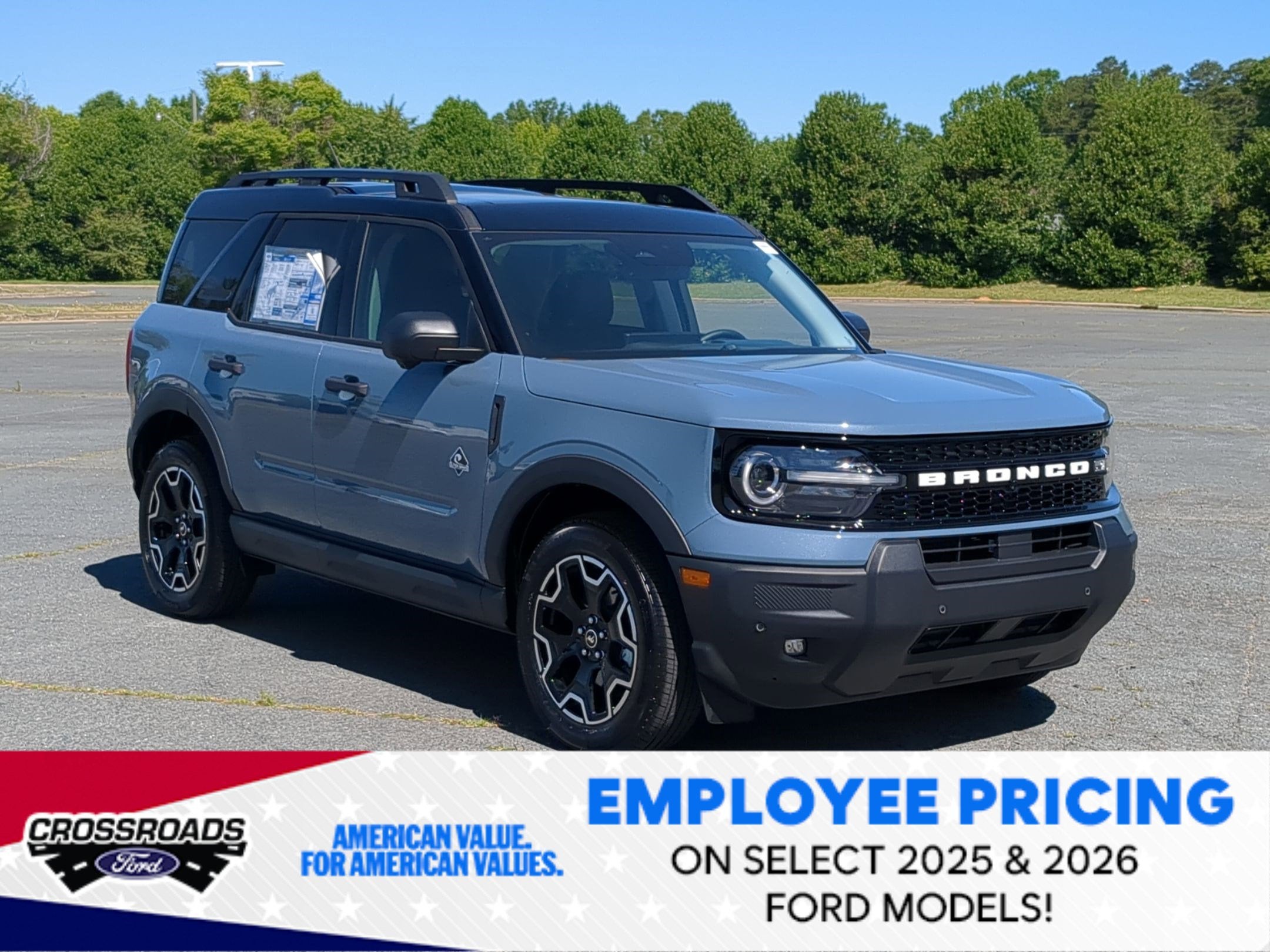 2026 Ford Bronco Sport Outer Banks - Crossroads Courtesy Demo