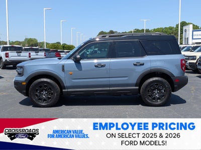 2025 Ford Bronco Sport Badlands - Crossroads Courtesy Demo