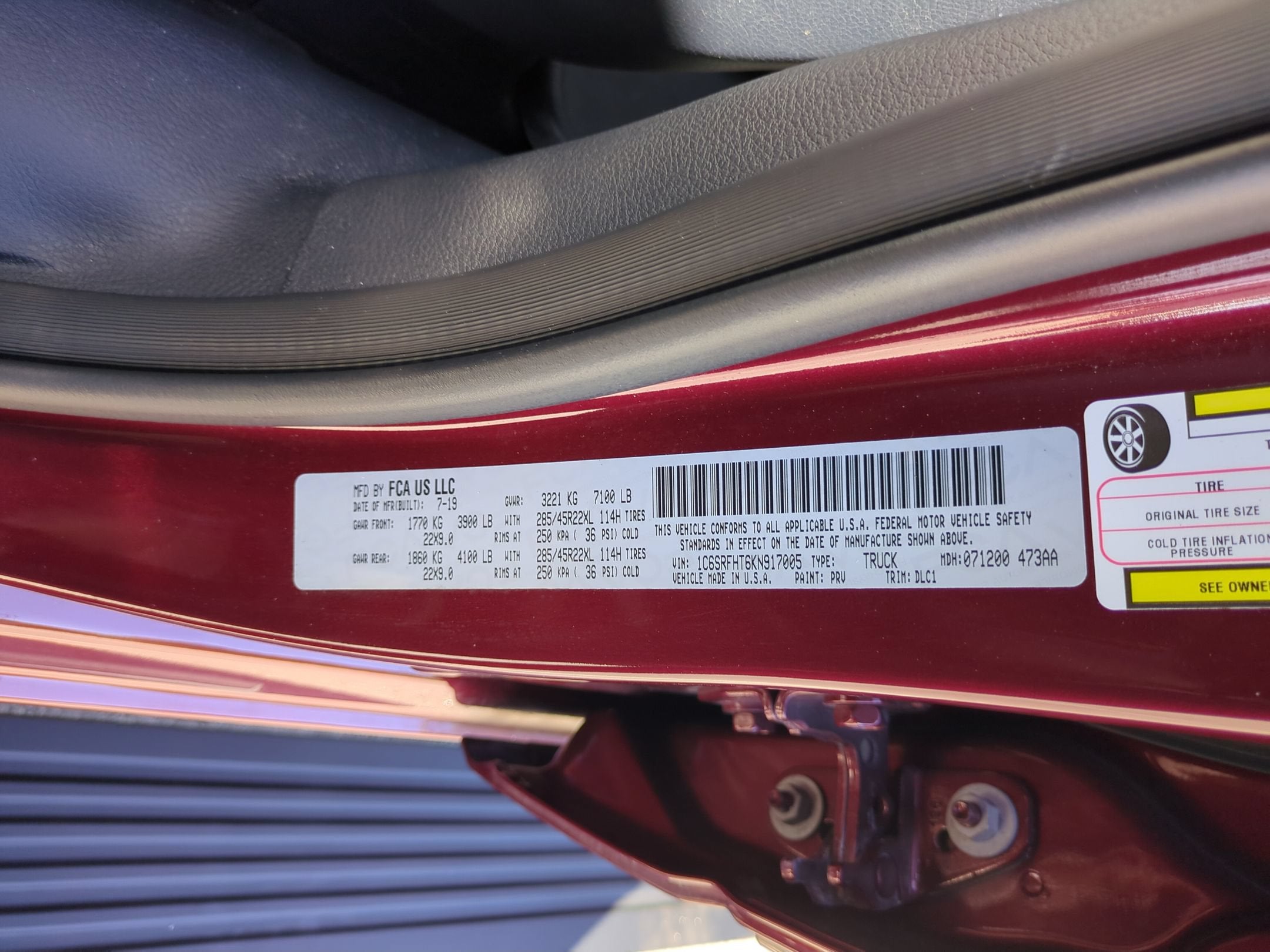 2019 RAM 1500 Limited