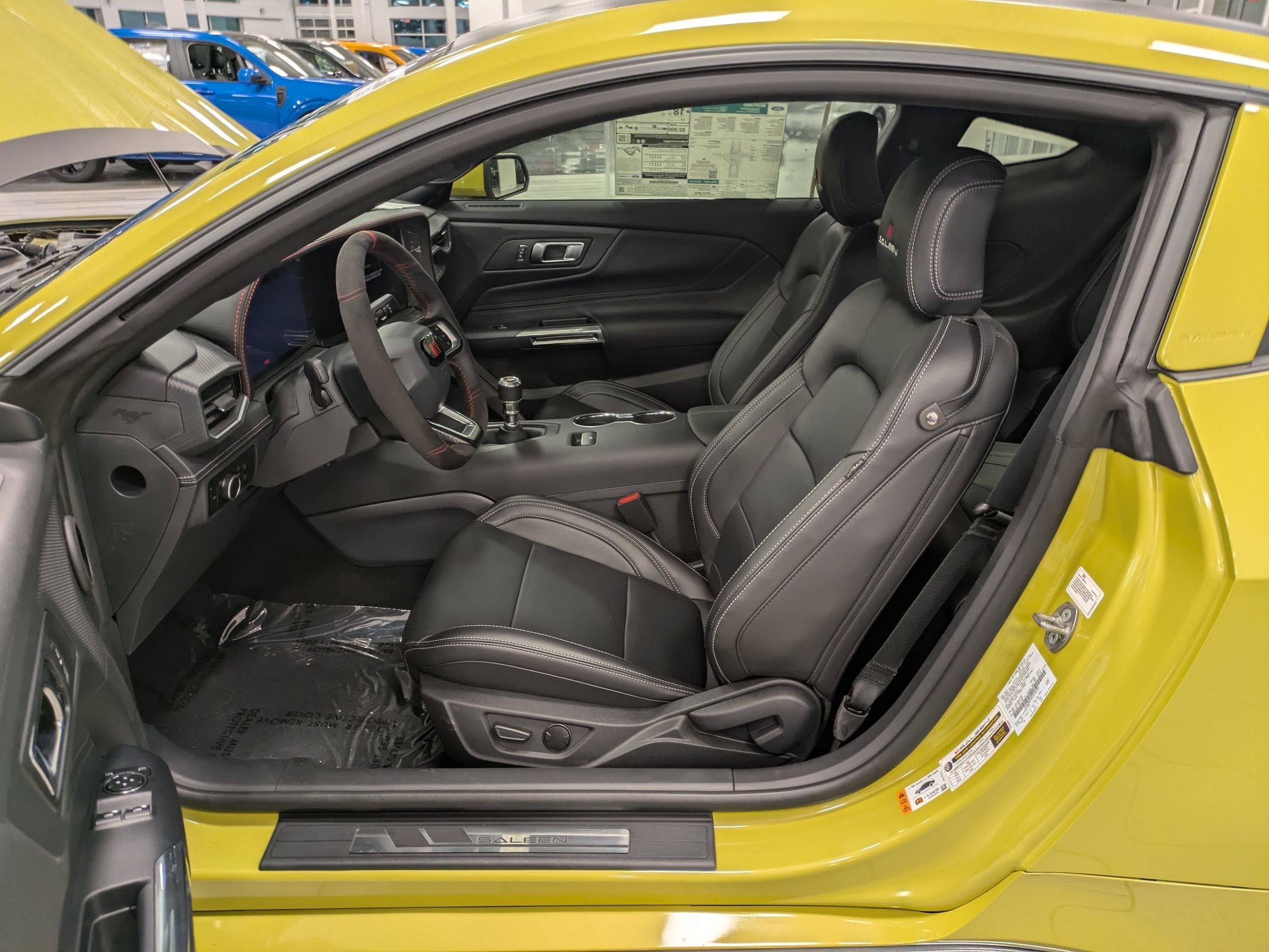 2025 Ford Mustang Saleen Yellow Label