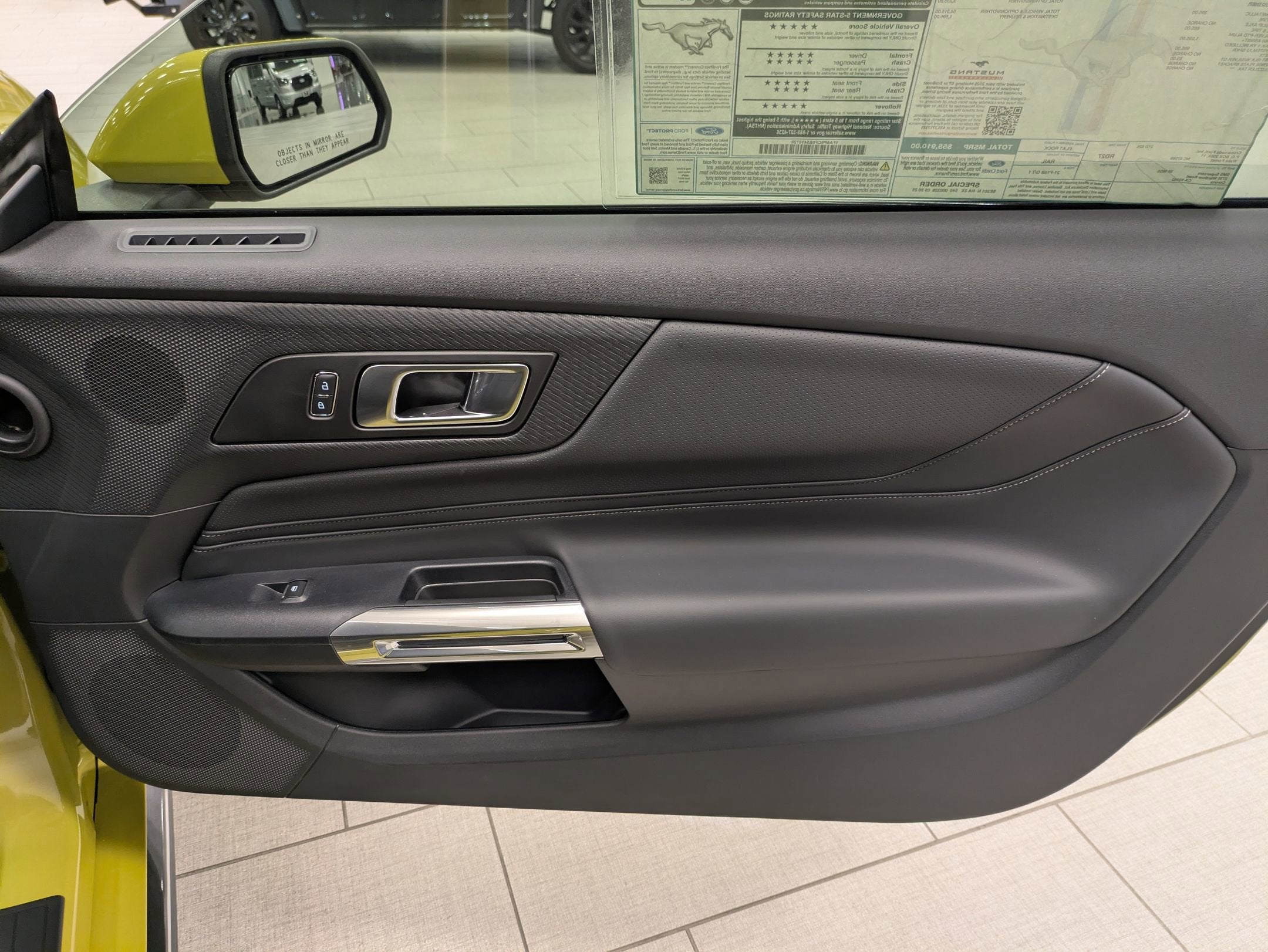 2025 Ford Mustang Saleen Yellow Label