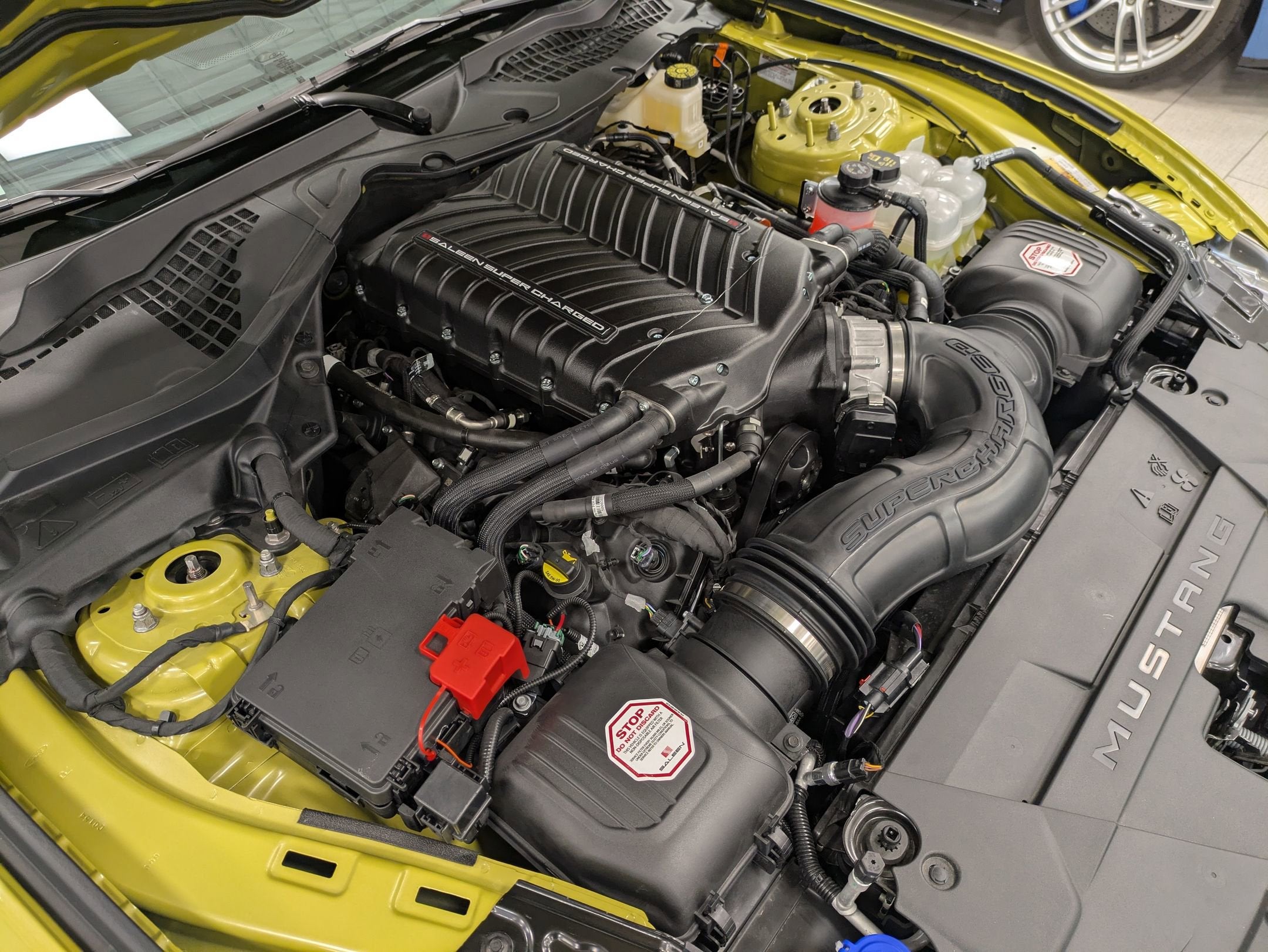 2025 Ford Mustang Saleen Yellow Label