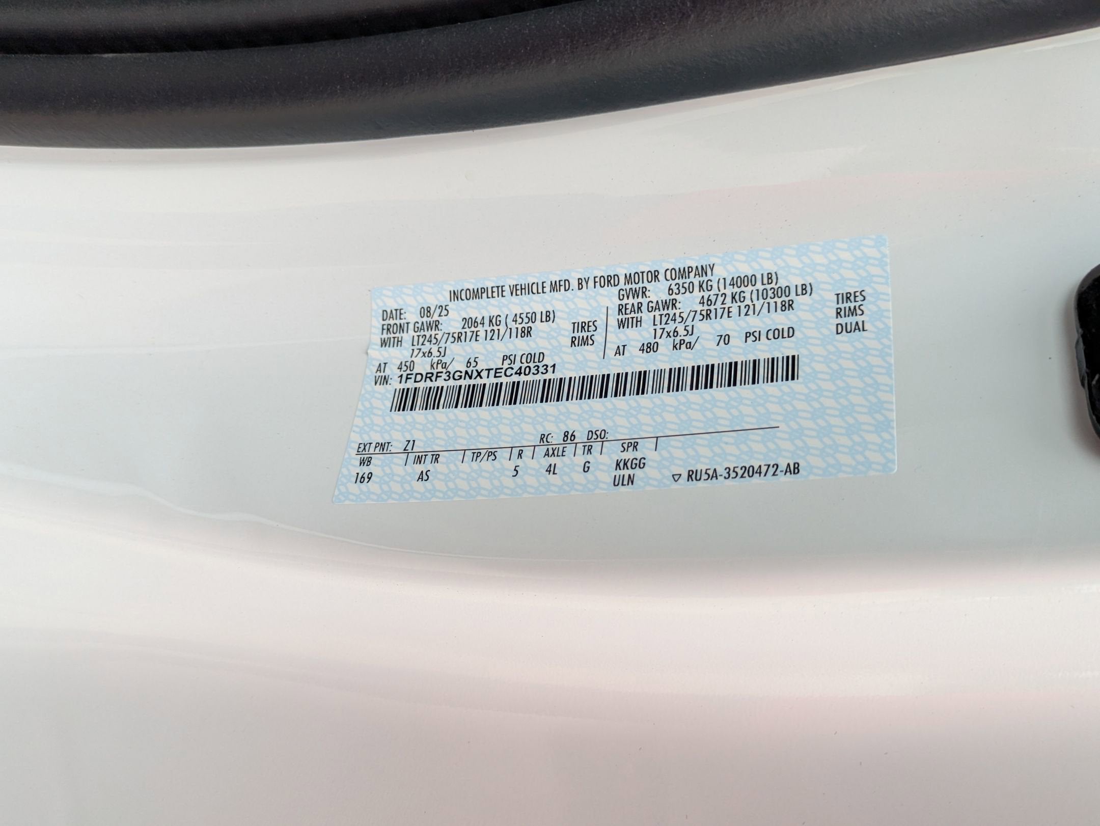 2026 Ford Super Duty F-350 DRW XL