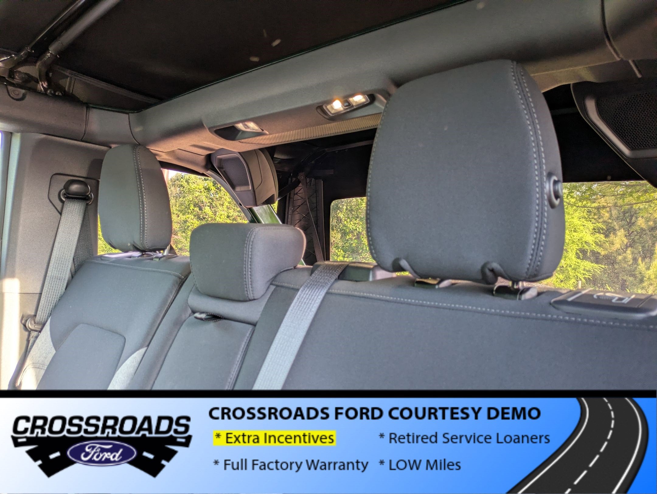 2025 Ford Bronco Base - Crossroads Courtesy Demo