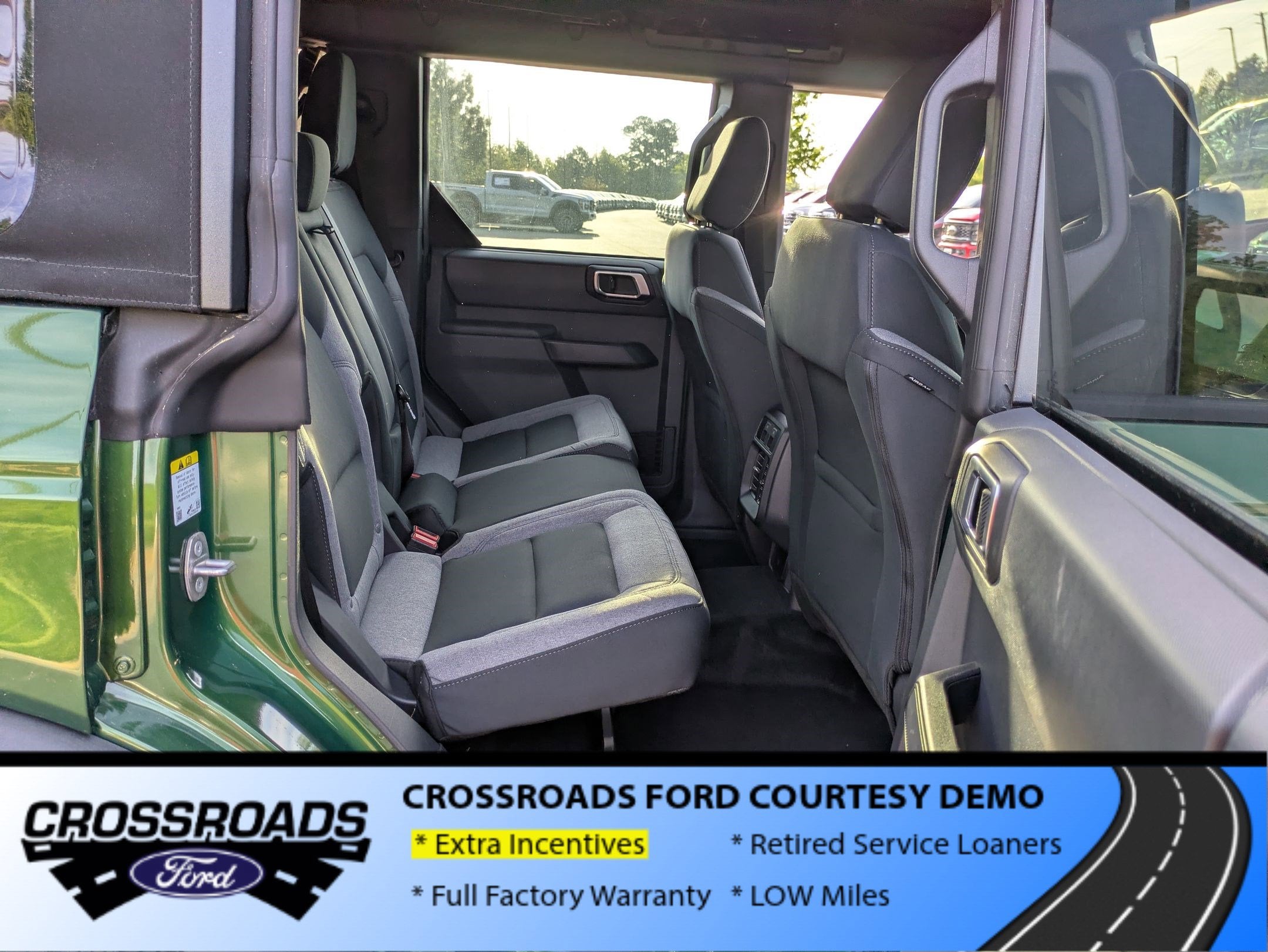 2025 Ford Bronco Base - Crossroads Courtesy Demo