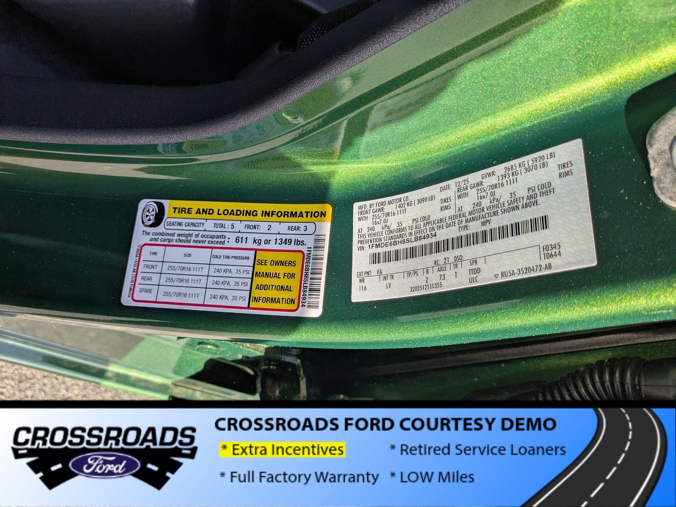 2025 Ford Bronco Base - Crossroads Courtesy Demo