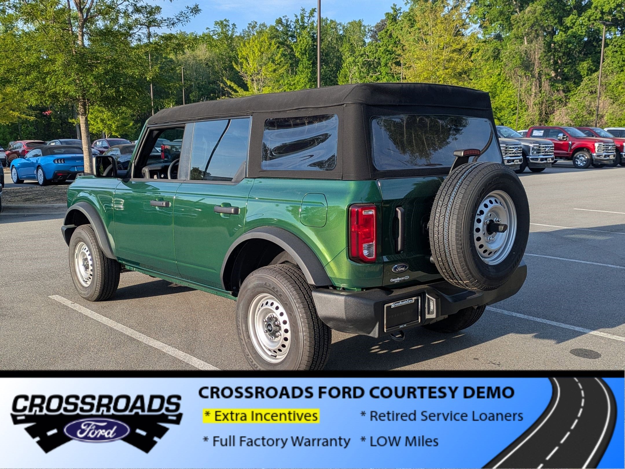 2025 Ford Bronco Base - Crossroads Courtesy Demo