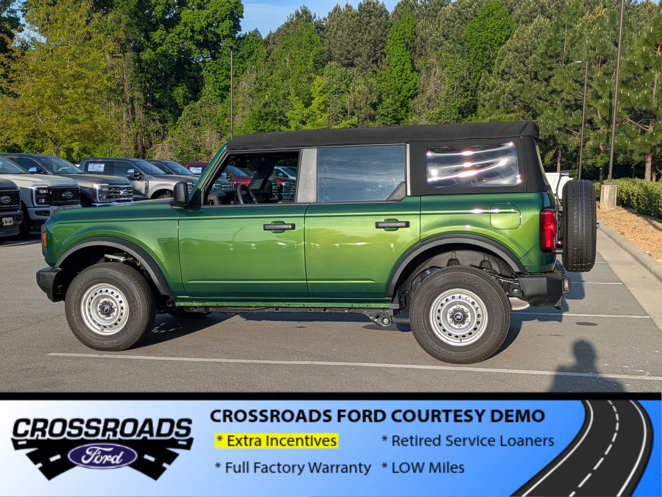 2025 Ford Bronco Base - Crossroads Courtesy Demo