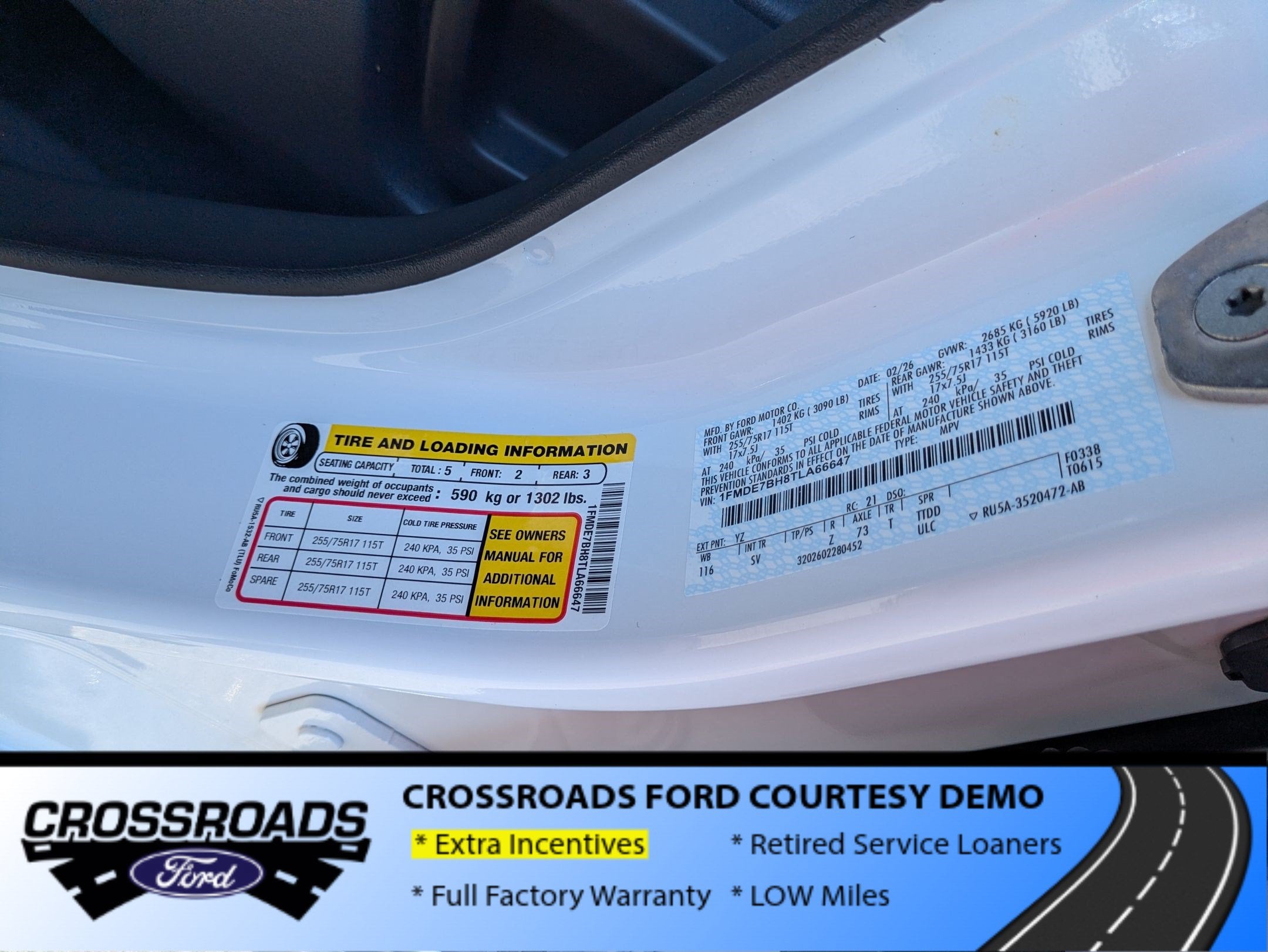 2026 Ford Bronco Big Bend - Crossroads Courtesy Demo