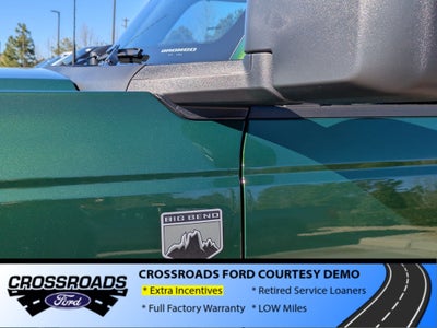 2025 Ford Bronco Big Bend - Crossroads Courtesy Demo